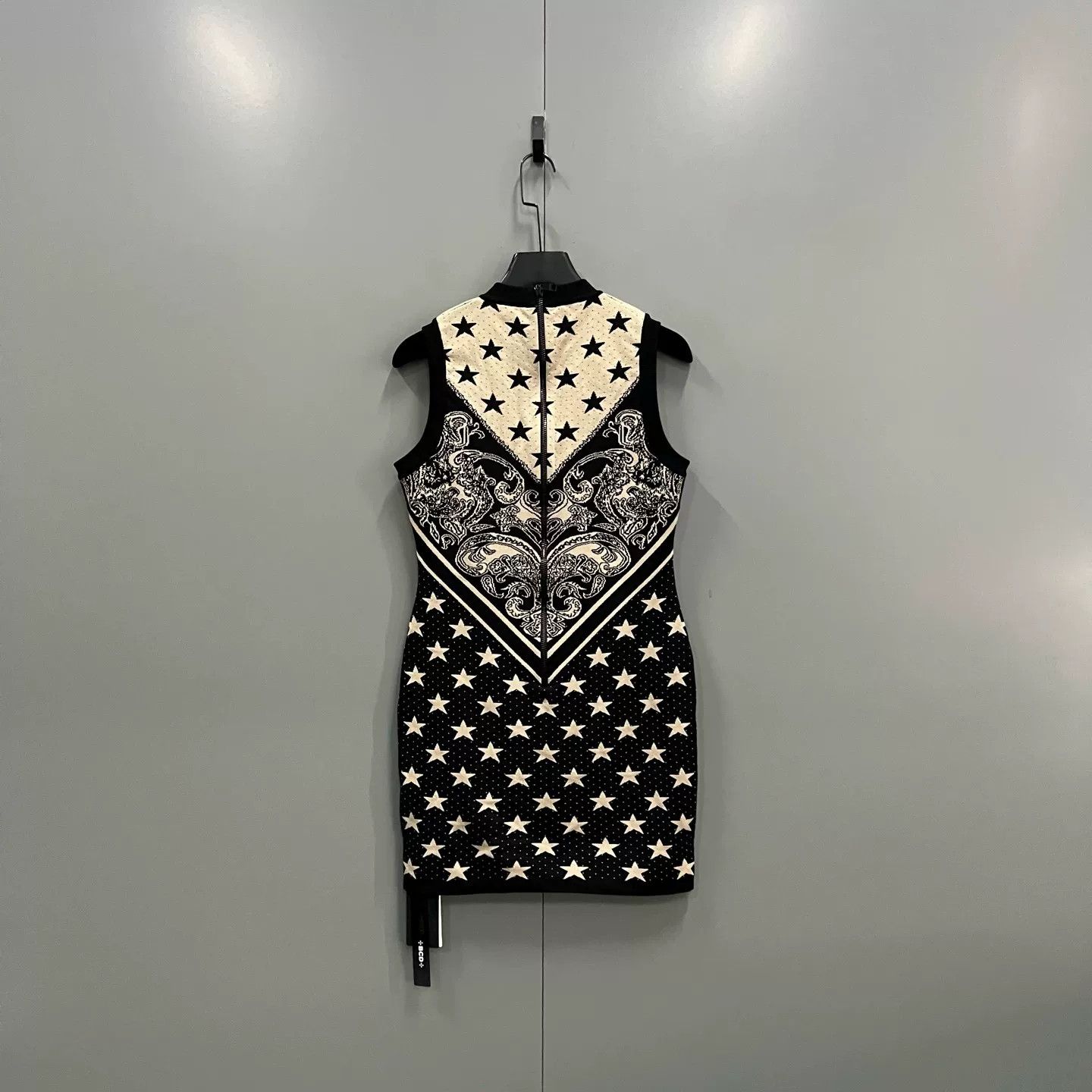 Balmain Balmain Star Print Knit Mini Dress 42 Size M / US 6-8 / IT 42-44 - 3 Thumbnail