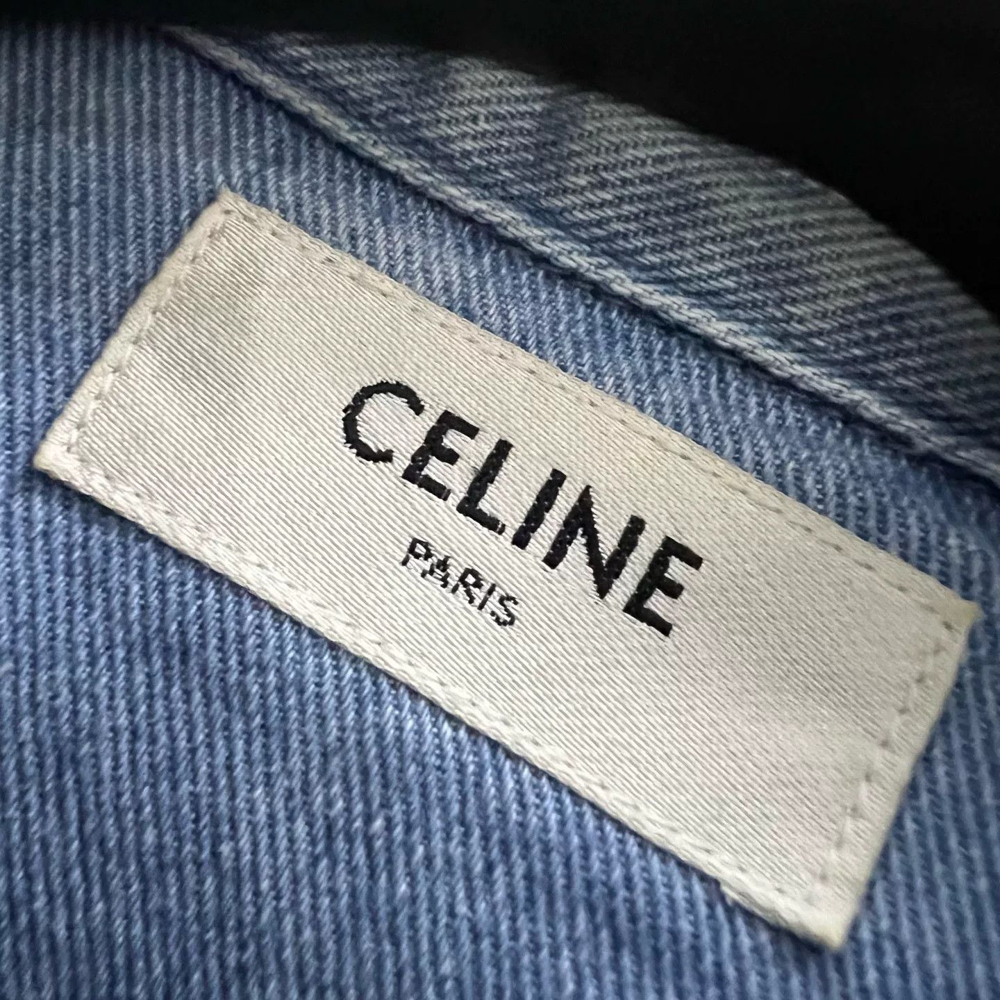 Celine Celine Washed Denim Cropped Shirt M Size M / US 6-8 / IT 42-44 - 4 Thumbnail
