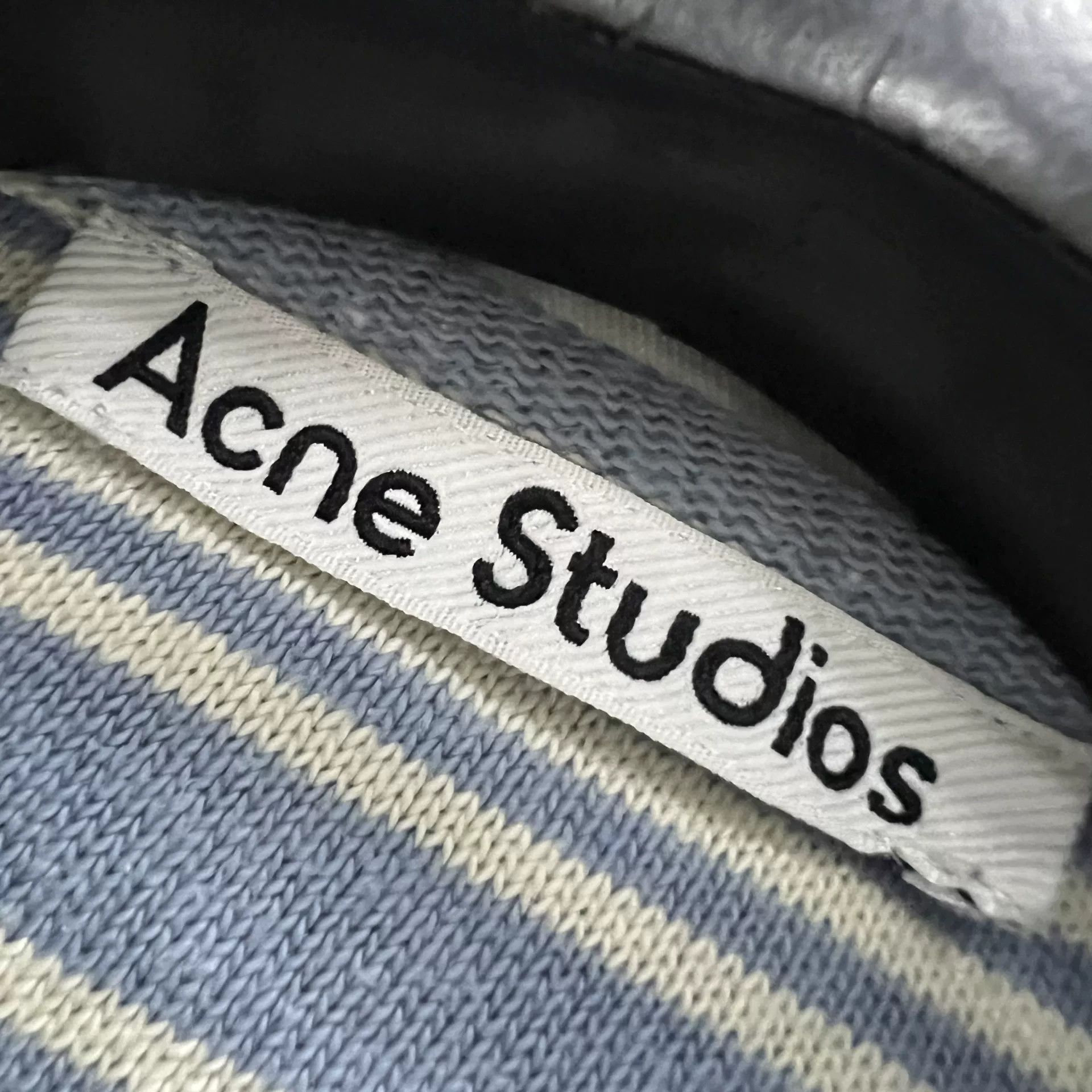 Acne Studios Acne Studios Striped Distressed Polo XXS Size XXS / US 00 / IT 34 - 4 Thumbnail