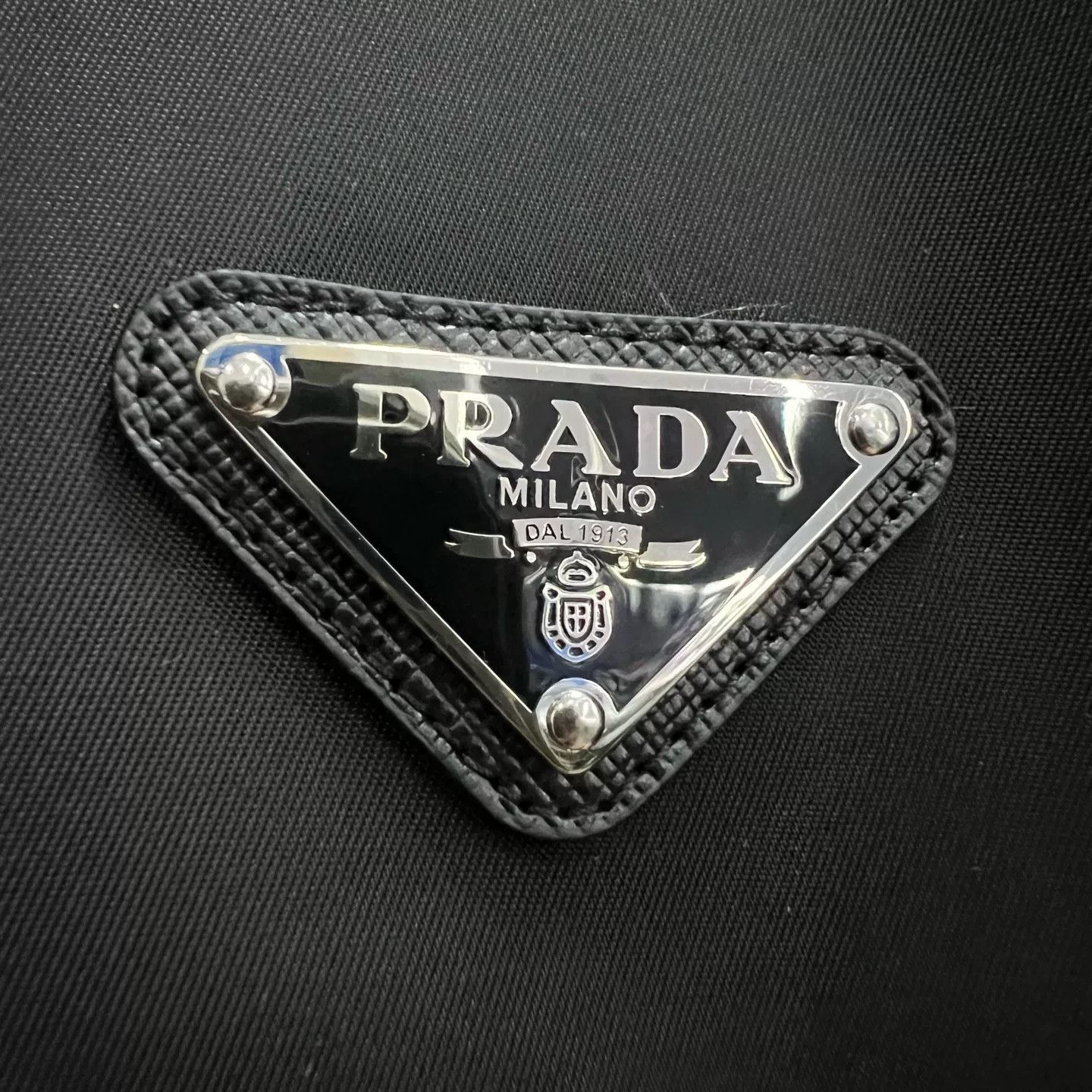 Prada Prada Recycled Nylon Triangle Logo Jacket Size S Size US S / EU 44-46 / 1 - 4 Thumbnail