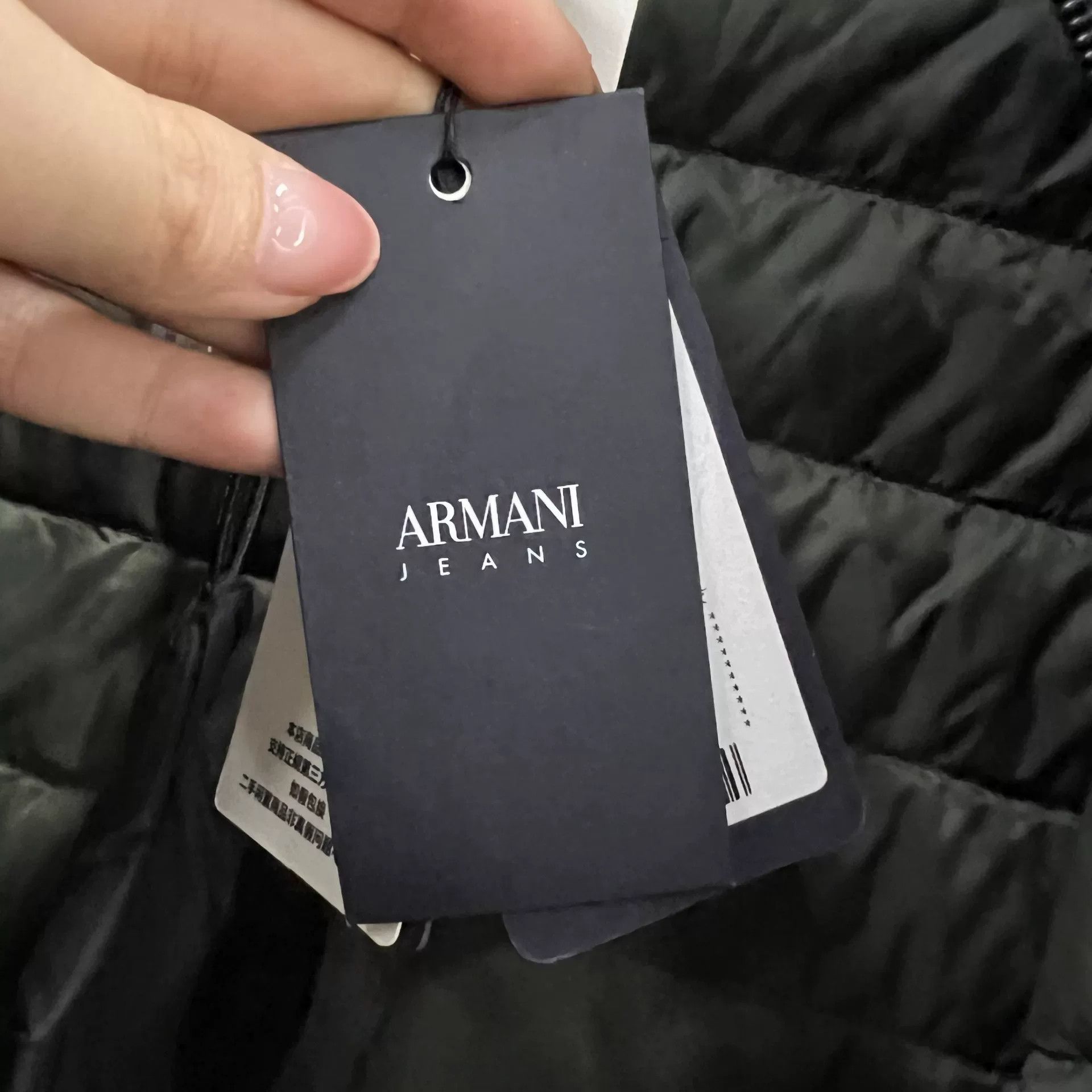 Armani Armani Jeans Quilted Down Puffer Jacket EU 46 Size US S / EU 44-46 / 1 - 5 Thumbnail