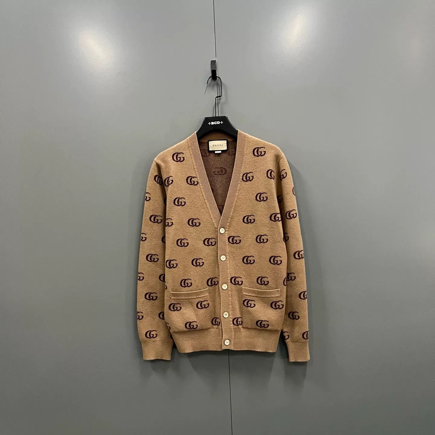 Gucci Gucci GG Monogram Jacquard Cardigan Size M Size US M / EU 48-50 / 2 - 2 Thumbnail