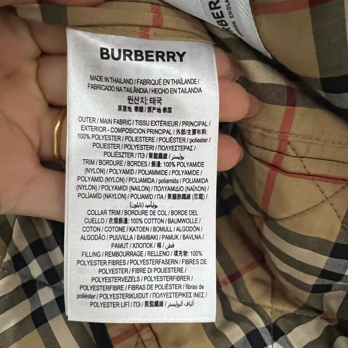 Burberry Burberry Quilted Padded Vest Size S Size US S / EU 44-46 / 1 - 5 Thumbnail