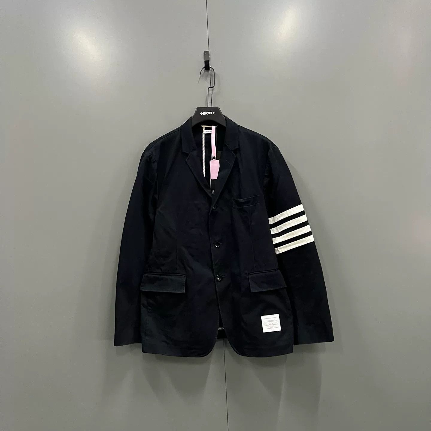 Thom Browne Thom Browne 4-Bar Stripe Cotton Blazer Size 4 Size 44R - 2 Thumbnail