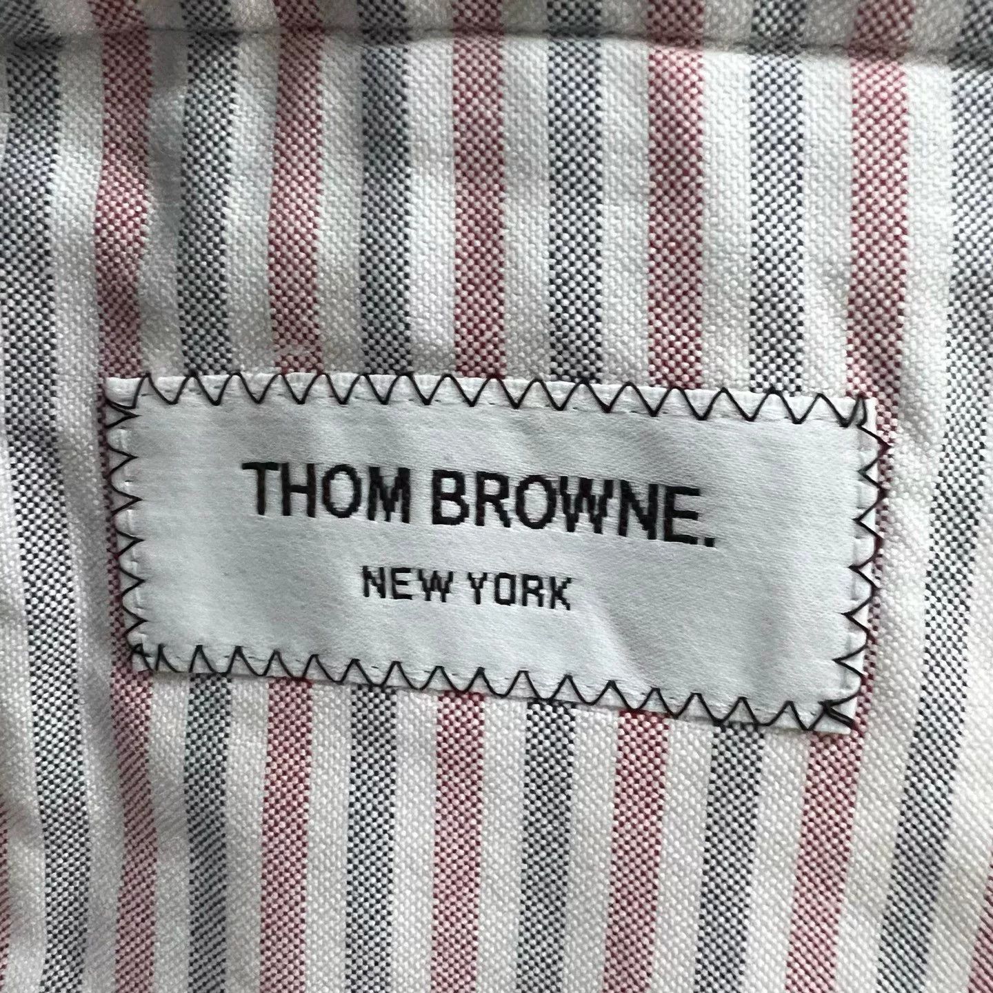 Thom Browne Thom Browne 4-Bar Stripe Cotton Blazer Size 4 Size 44R - 4 Thumbnail