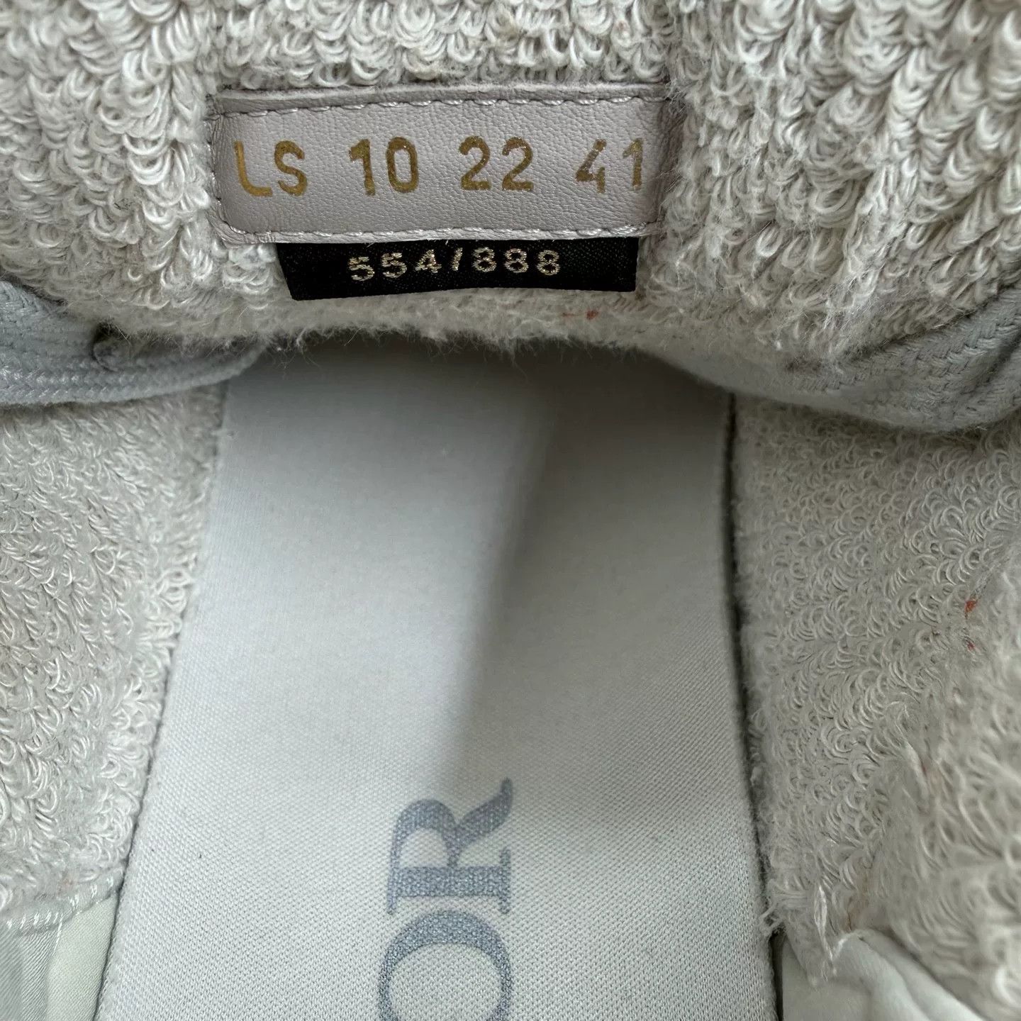 Dior Dior x ERL B9S Gray Skater Sneakers Size 41 Size US 8 / EU 41 - 8 Thumbnail
