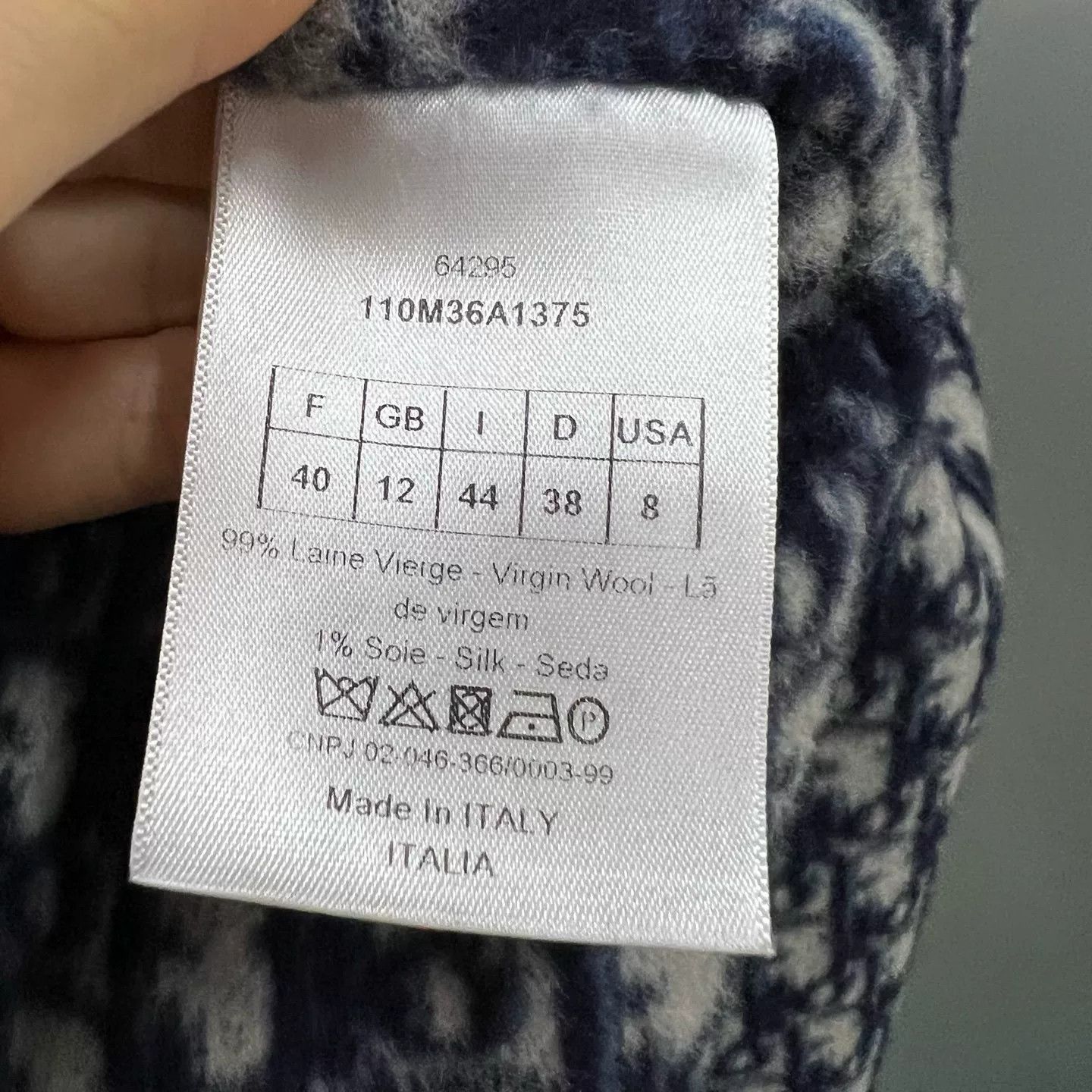 Dior Dior Oblique Lining Wool Coat 40 Size M / US 6-8 / IT 42-44 - 5 Thumbnail