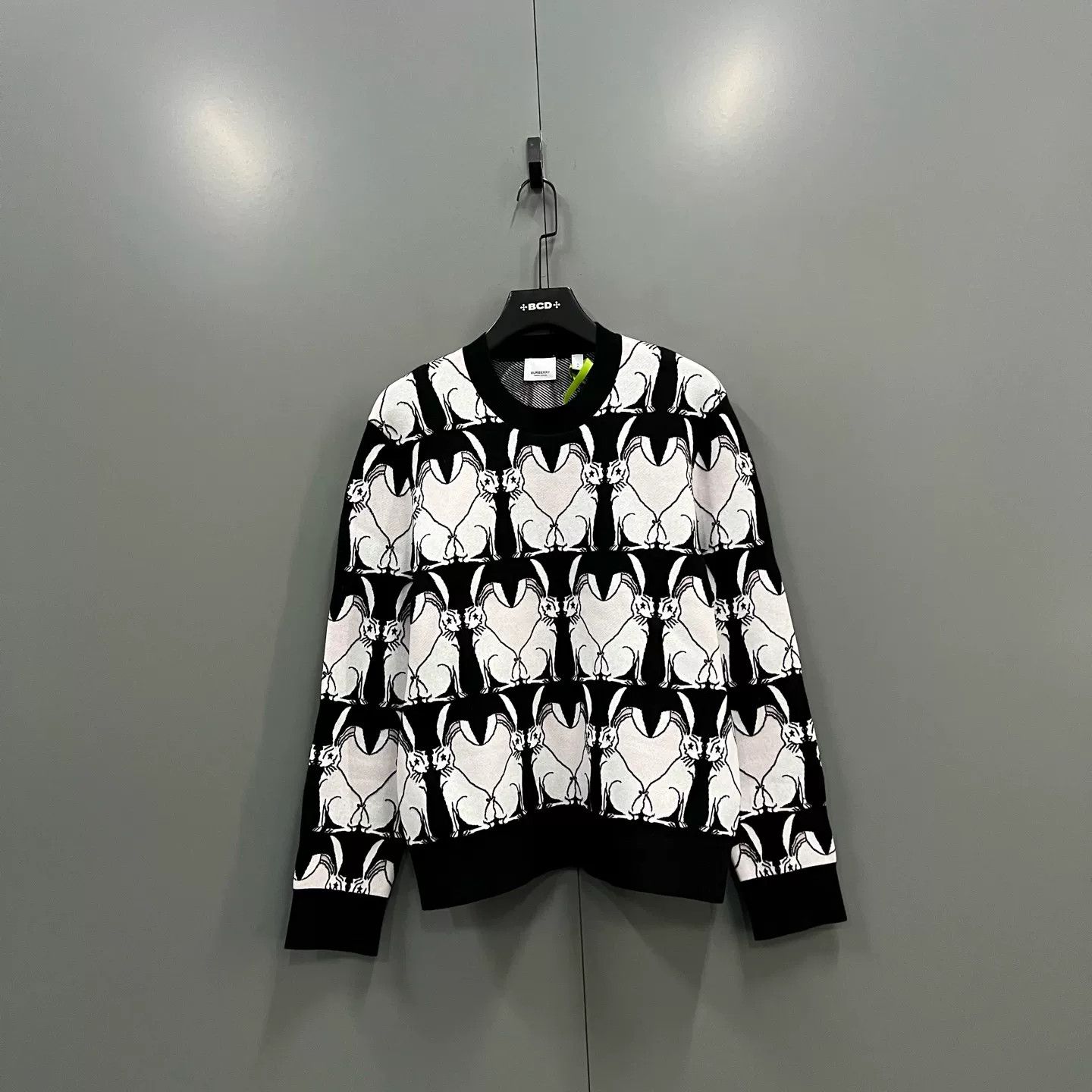 Burberry Burberry Rabbit Intarsia Knit Sweater Size S Size US S / EU 44-46 / 1 - 2 Thumbnail