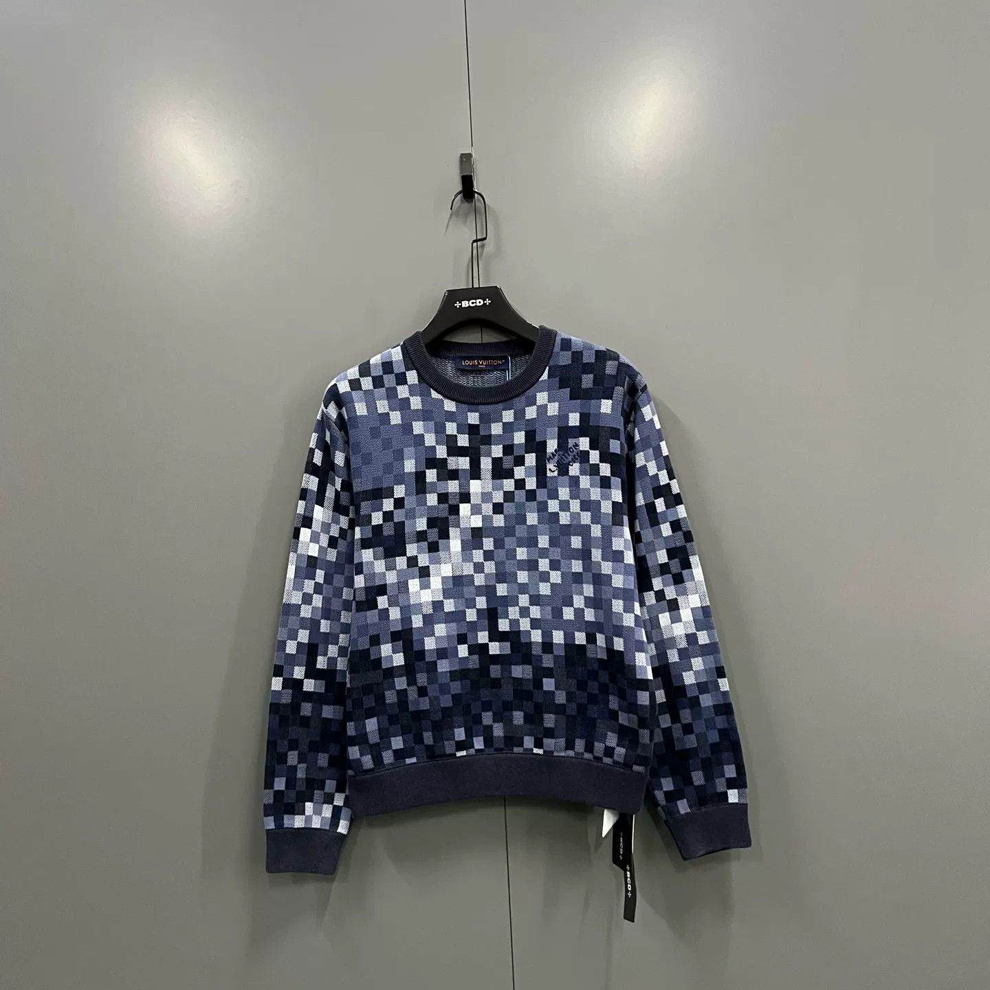 Louis Vuitton Louis Vuitton Damoflage Mosaic Logo Knit Sweater XS Size US XS / EU 42 / 0 - 2 Thumbnail