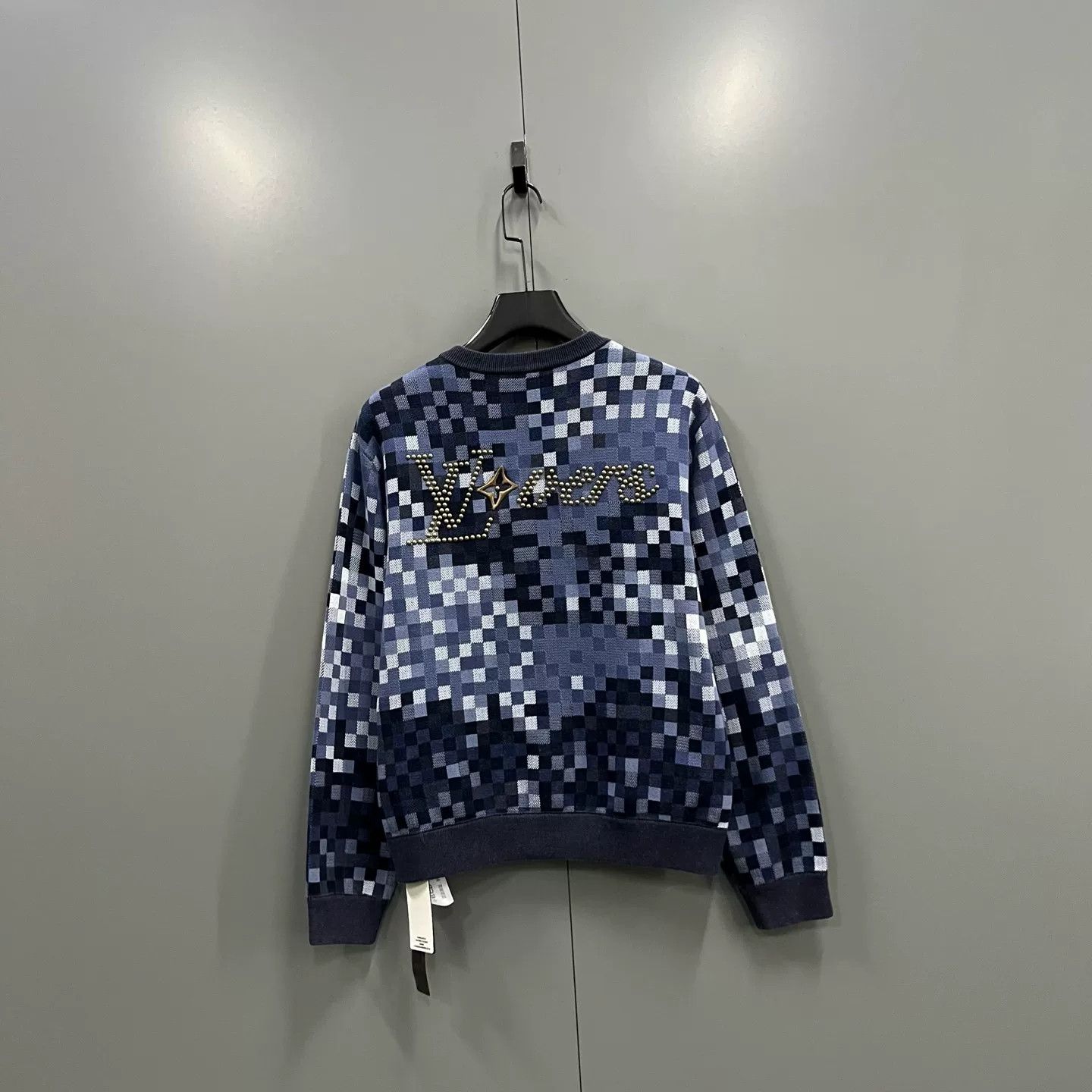 Louis Vuitton Louis Vuitton Damoflage Mosaic Logo Knit Sweater XS Size US XS / EU 42 / 0 - 3 Thumbnail