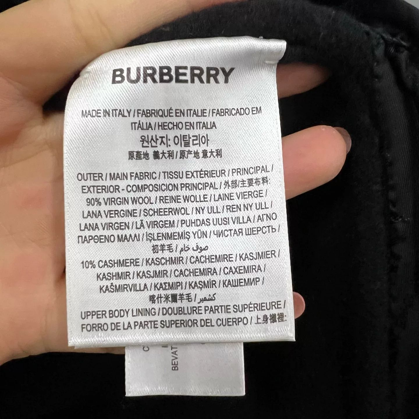 Burberry Burberry Wool Cashmere Overcoat Size US S Size US S / EU 44-46 / 1 - 5 Thumbnail