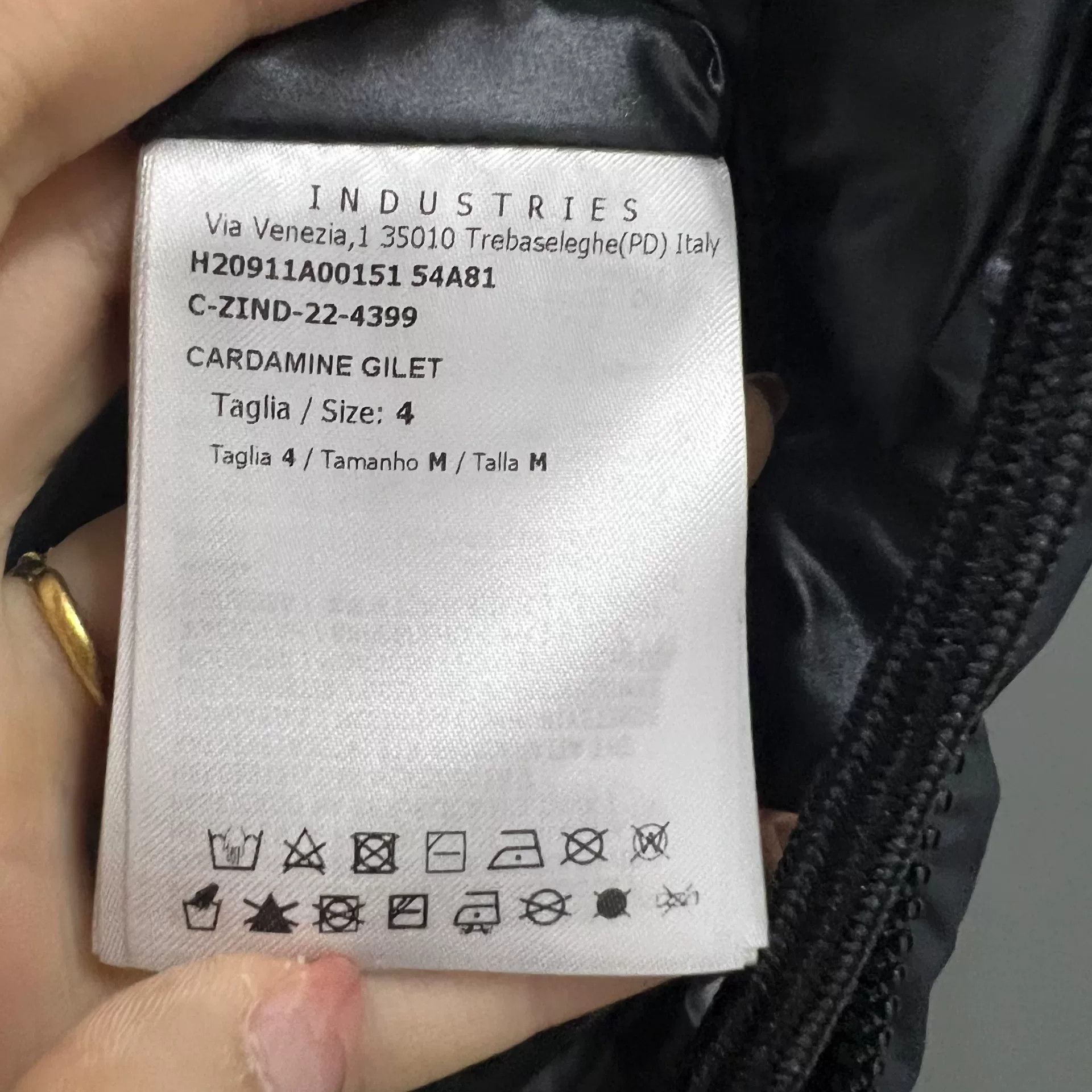 Moncler Moncler Cardamine Hooded Down Vest Size 4 Size US XL / EU 56 / 4 - 6 Thumbnail