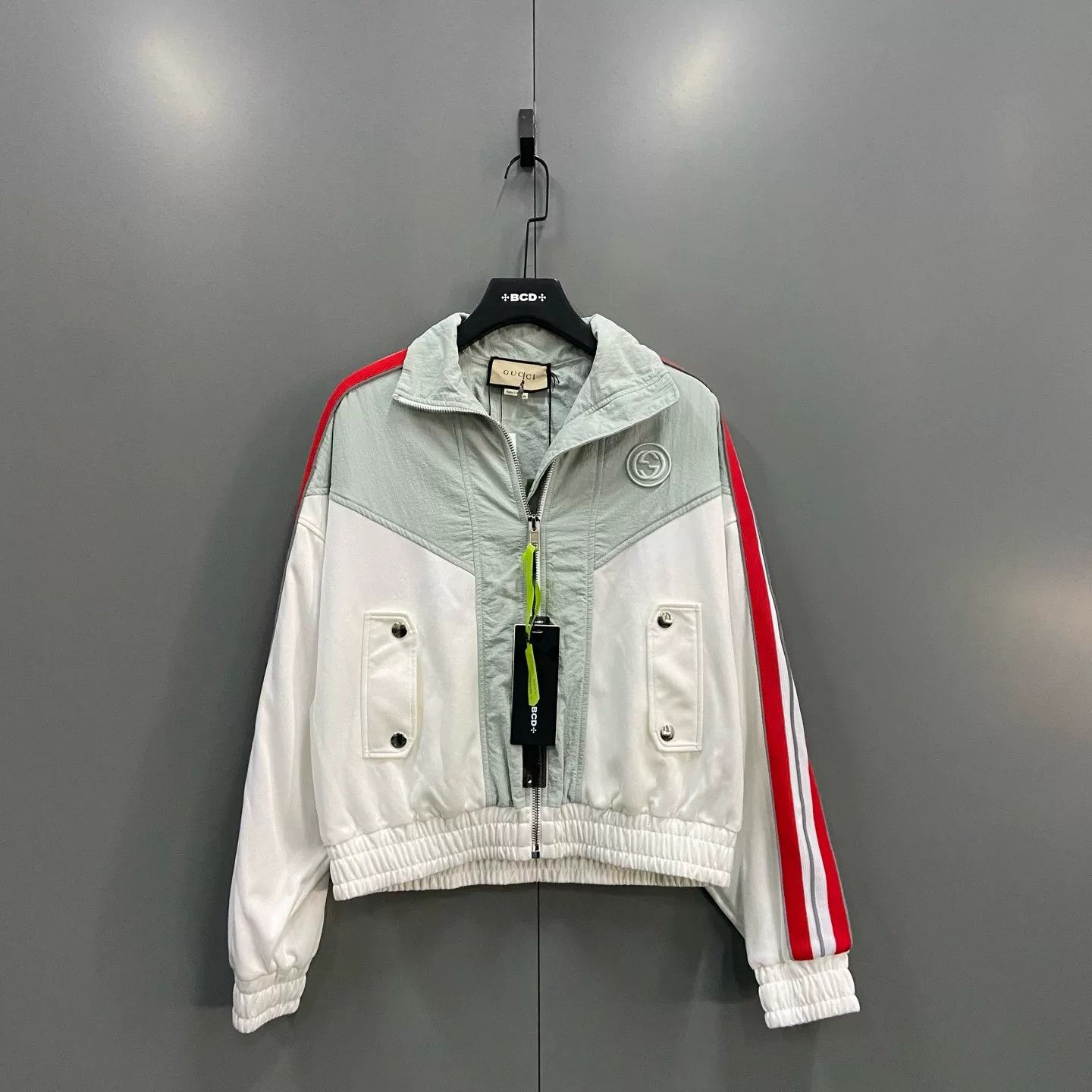 Gucci Gucci Technical Jersey Web Stripe Sweatshirt Size M Size US M / EU 48-50 / 2 - 2 Thumbnail