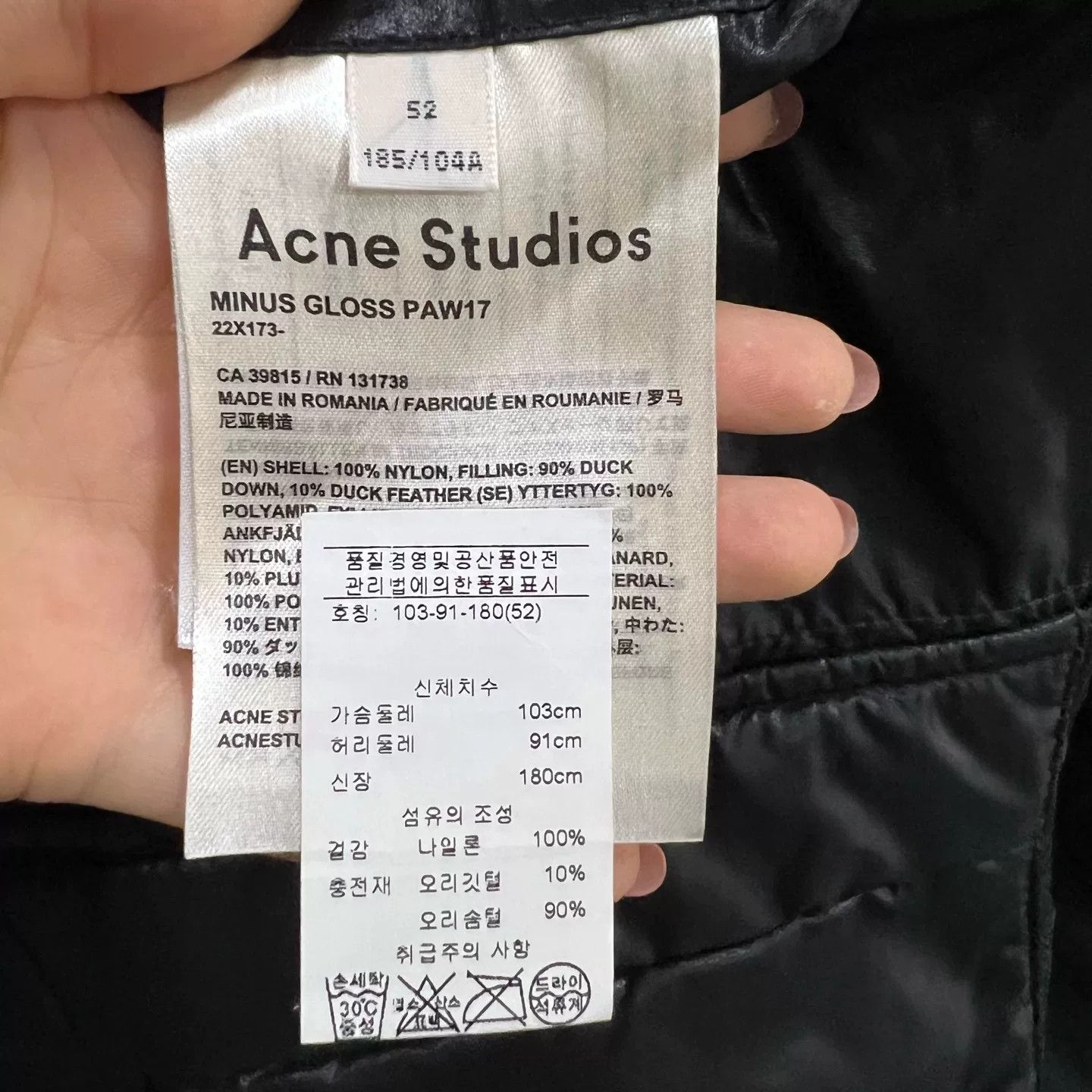 Acne Studios Acne Studios Multi Pocket Down Puffer Jacket Size 52 Size US L / EU 52-54 / 3 - 5 Thumbnail