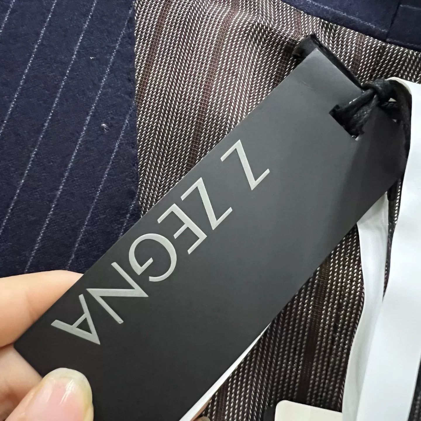 Ermenegildo Zegna Ermenegildo Zegna Couture Pinstripe Wool Vest 48R Size 48R - 6 Thumbnail
