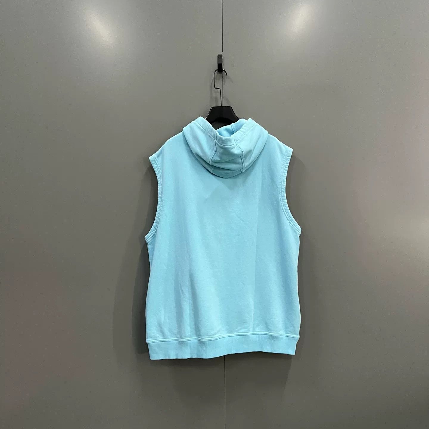 Burberry Burberry Blue Knight Print Sleeveless Hoodie XXL Size US XXL / EU 58 / 5 - 3 Thumbnail