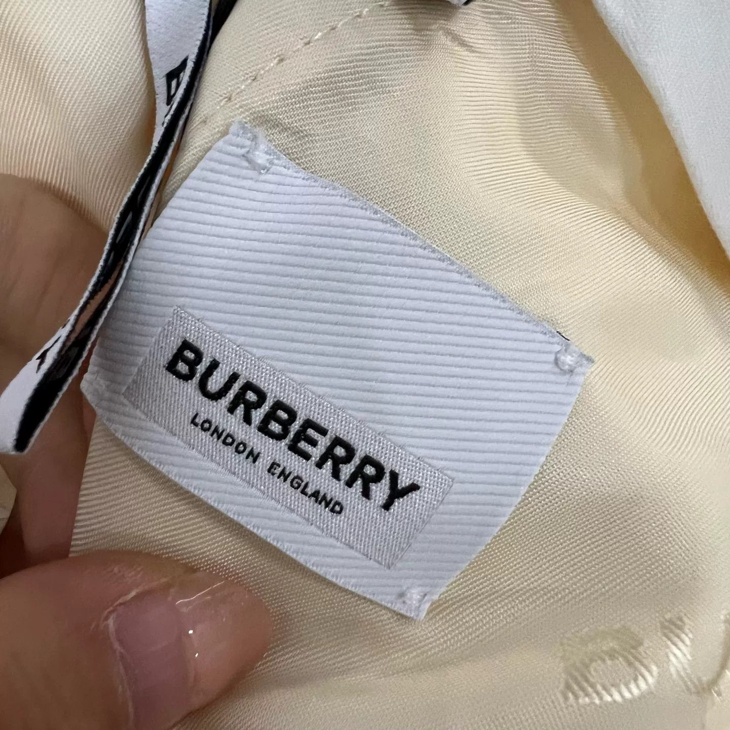 Burberry Burberry Beige Virgin Wool Casual Pants Size 32 Size US 32 / EU 48 - 4 Thumbnail