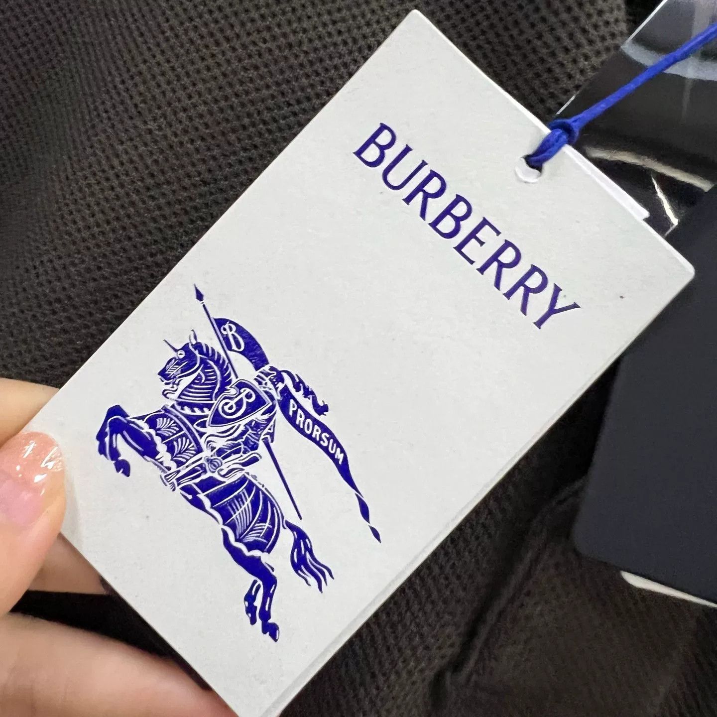 Burberry Burberry EKD Knight Embroidered Long Sleeve Polo M Size US M / EU 48-50 / 2 - 5 Thumbnail