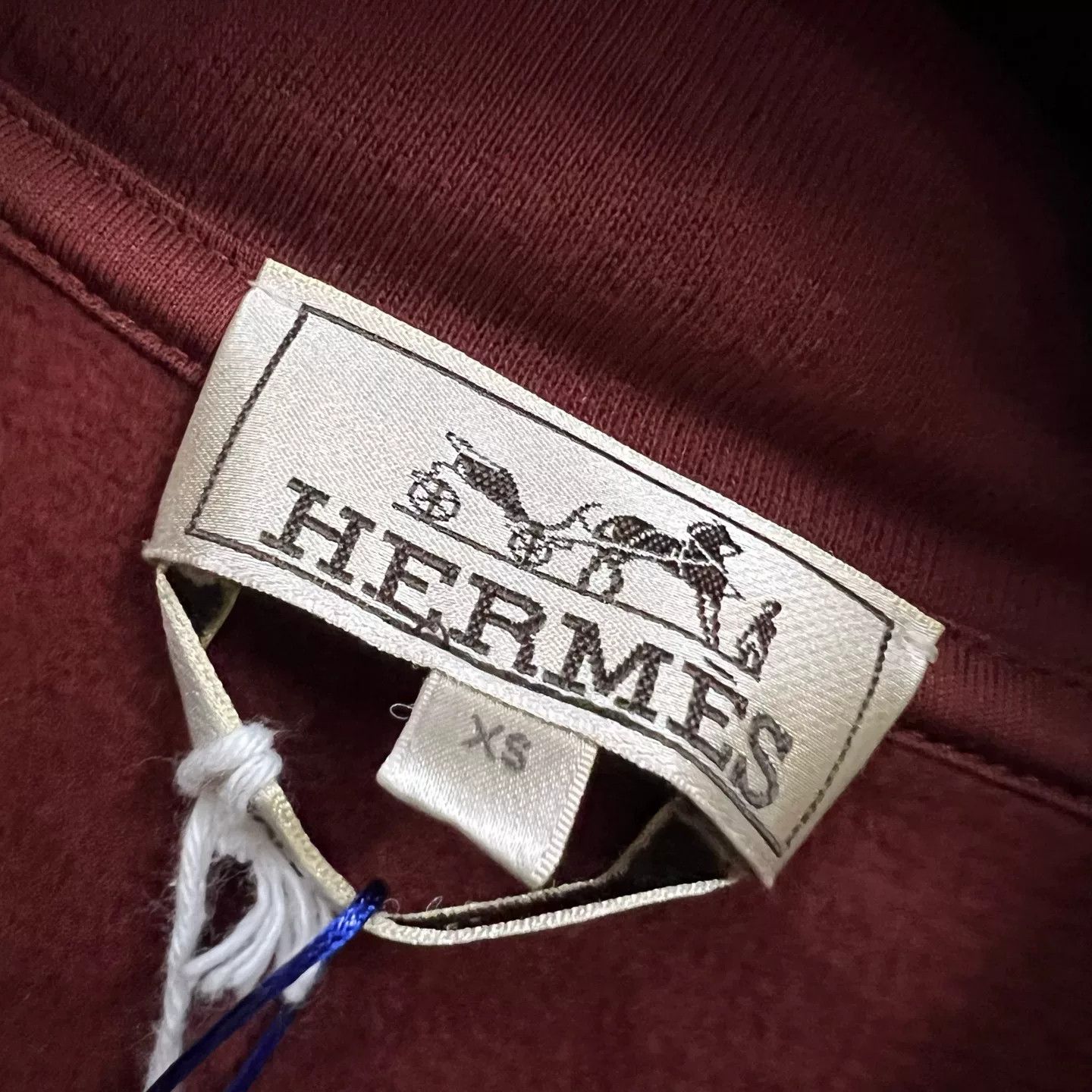 Hermes Hermes Horse Head Lambskin Patch Hoodie XS Size US XS / EU 42 / 0 - 4 Thumbnail