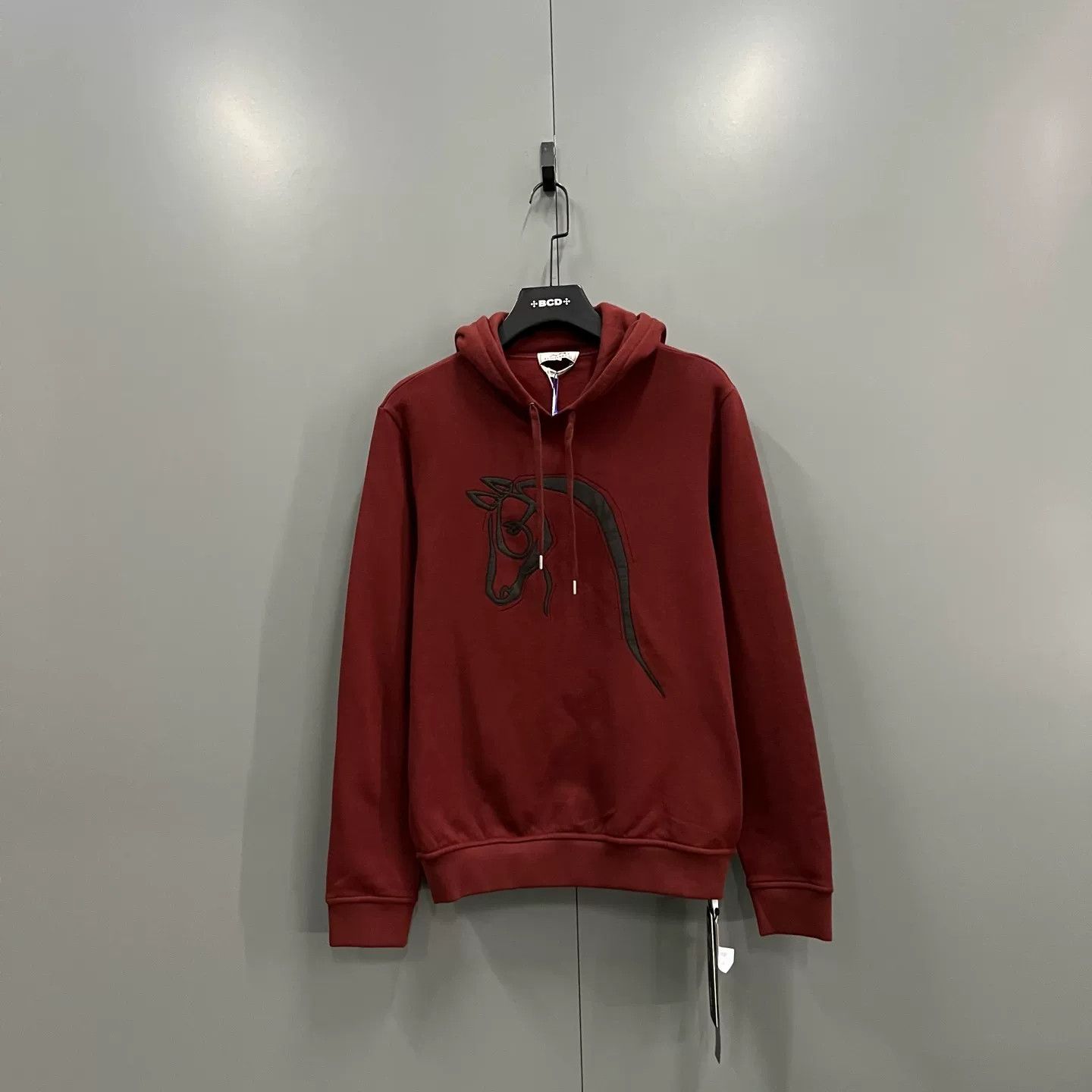 Hermes Hermes Horse Head Lambskin Patch Hoodie XS Size US XS / EU 42 / 0 - 2 Thumbnail