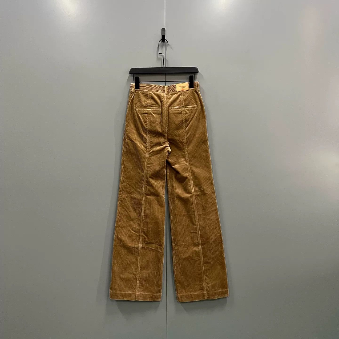 Burberry Burberry Brown Corduroy Wide Leg Pants US 4 Size 27" / US 4 / IT 40 - 3 Thumbnail