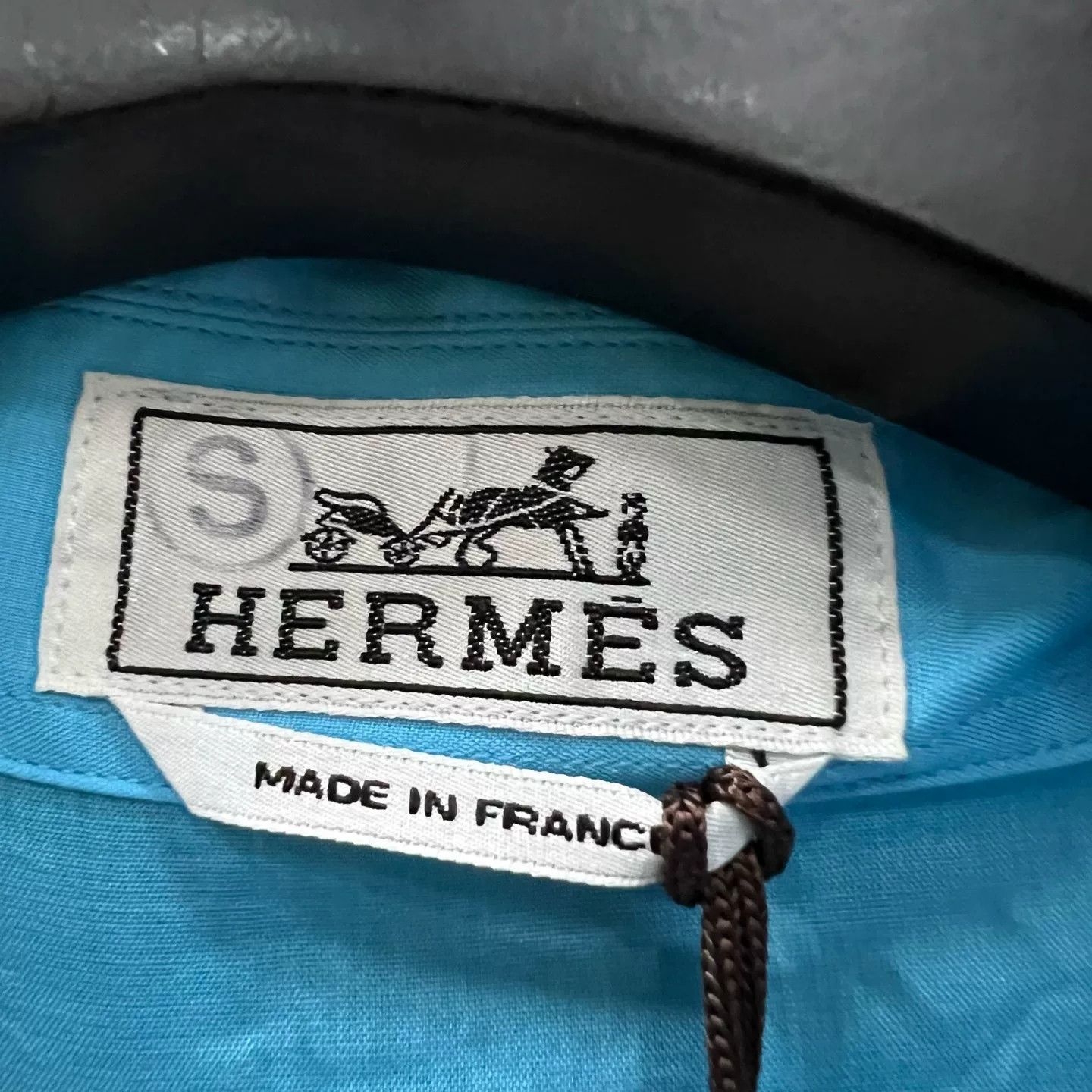 Hermes Hermes Graphic Fish Print Short Sleeve Shirt 41 Size US L / EU 52-54 / 3 - 4 Thumbnail