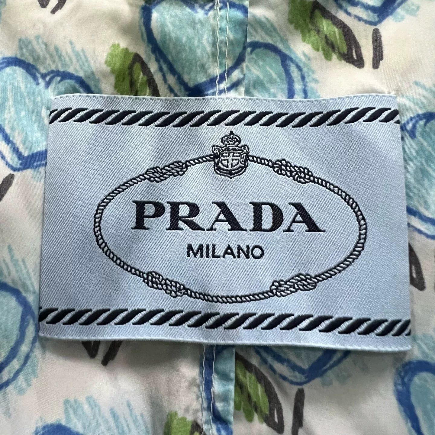 Prada Prada Heart Print Hooded Jacket Size 40 Size S / US 4 / IT 40 - 4 Thumbnail