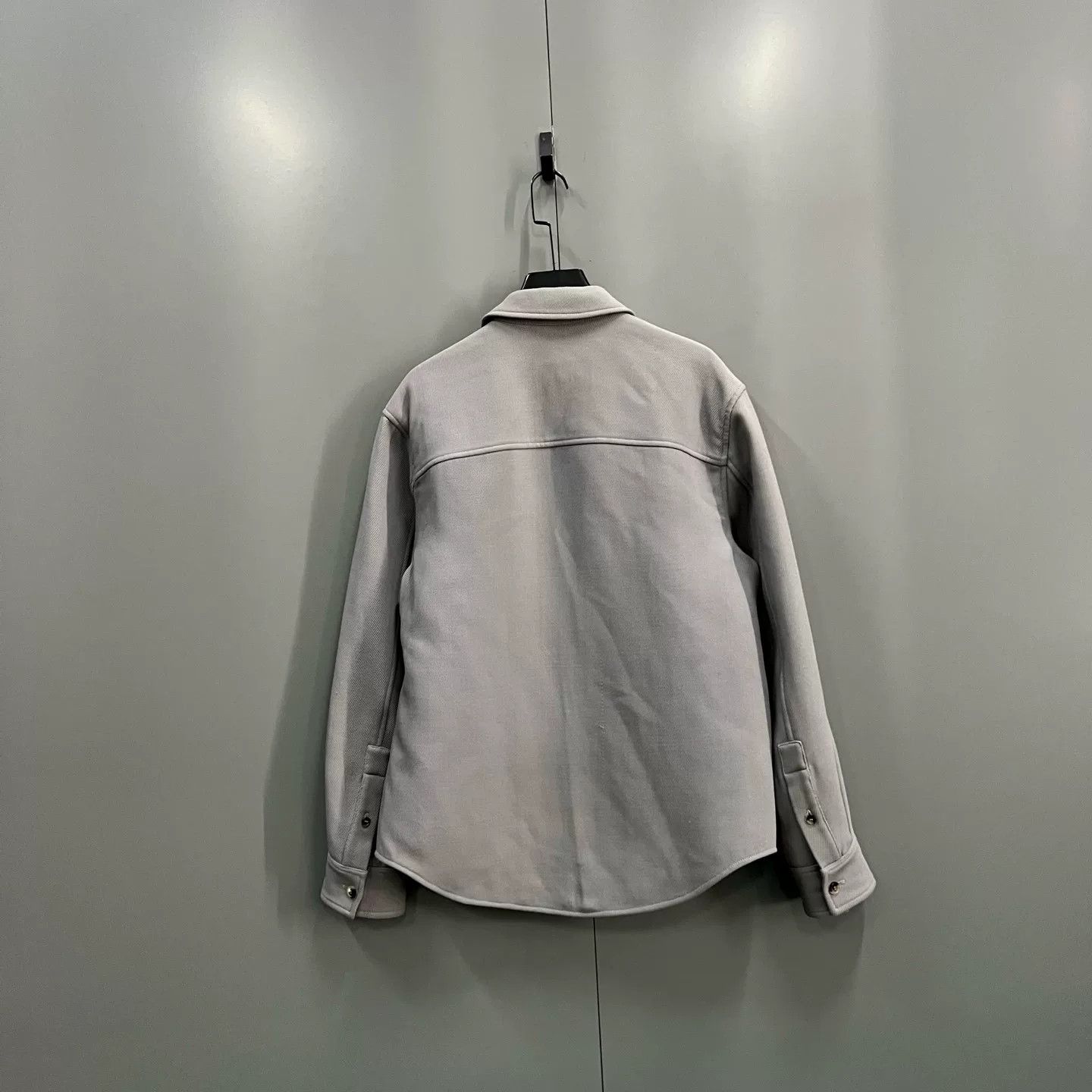 Loewe Loewe Embroidered Logo Wool Shirt Jacket 46 Size US S / EU 44-46 / 1 - 3 Thumbnail