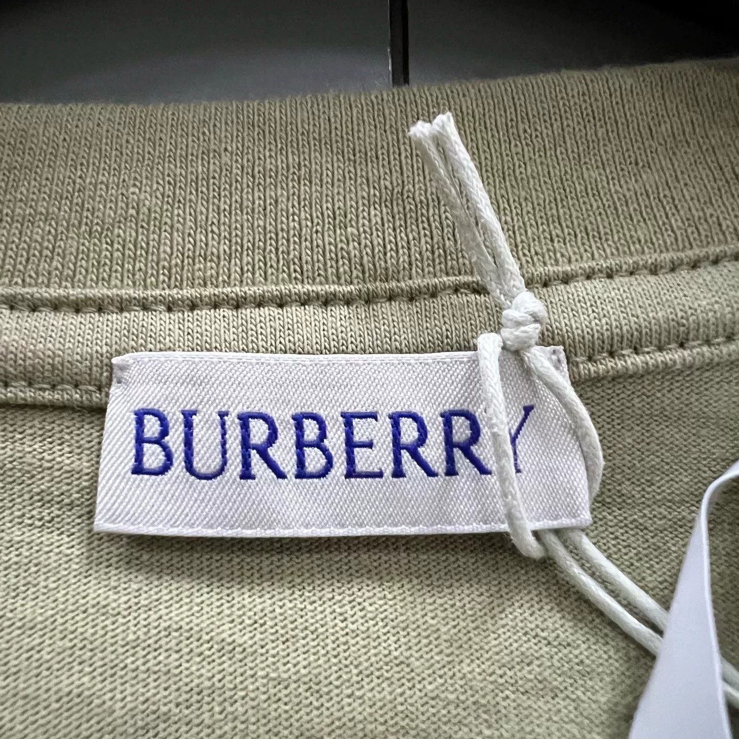 Burberry Burberry Pale Green Cotton T-Shirt XXS Size US XXS / EU 40 - 4 Thumbnail