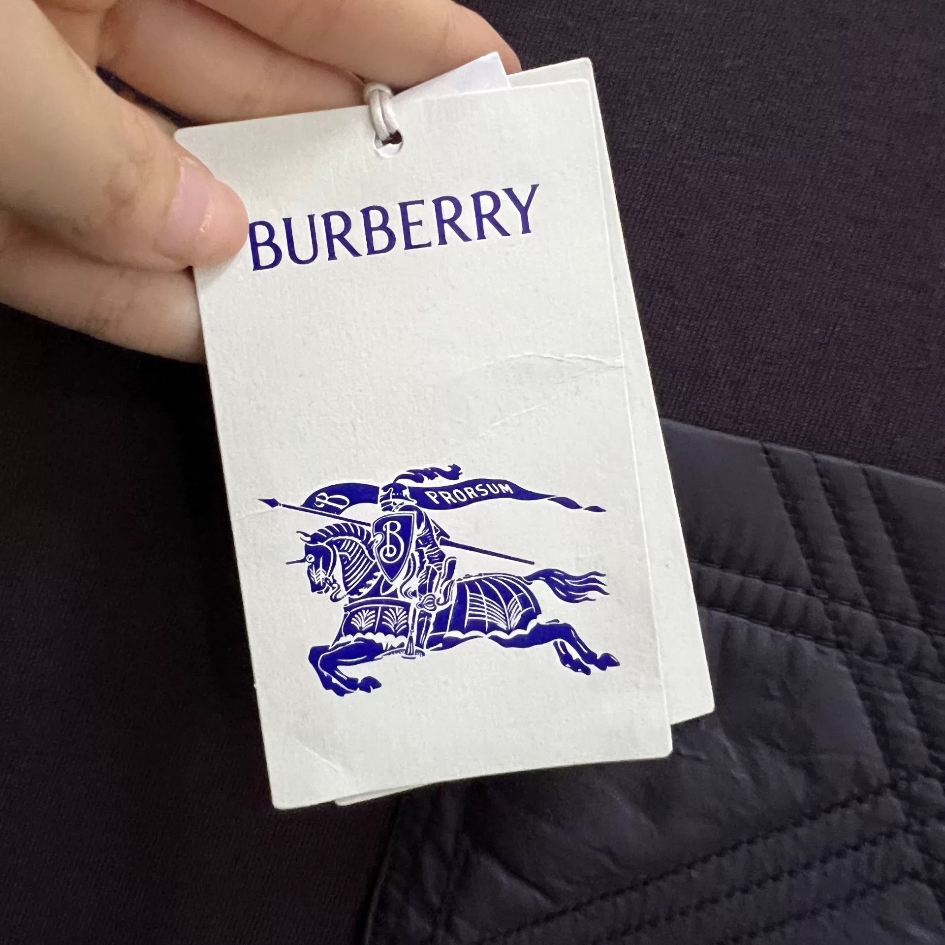 Burberry Burberry Quilted Patch T-Shirt Size XXS Size US XXS / EU 40 - 5 Thumbnail