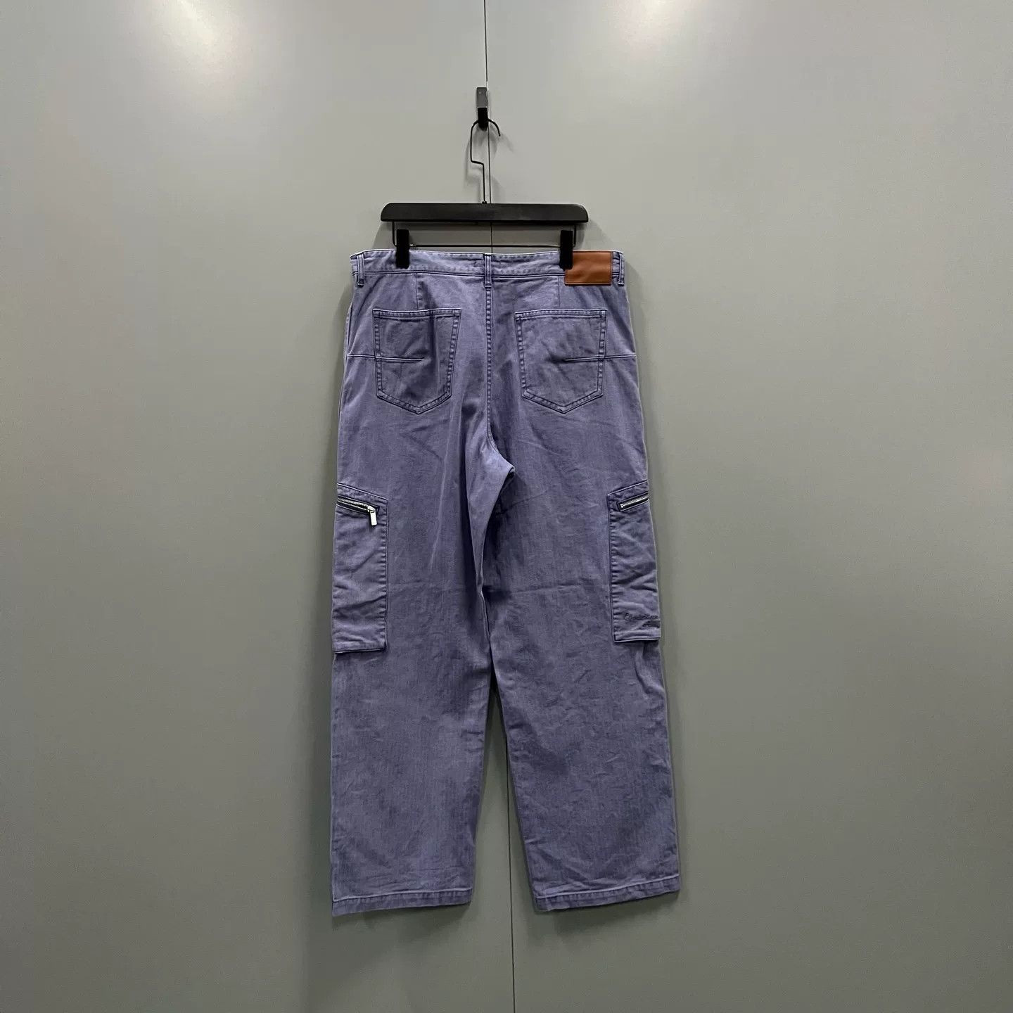 Dior Dior Purple Cotton Straight Cargo Pants 36 Size US 28 / EU 44 - 3 Thumbnail