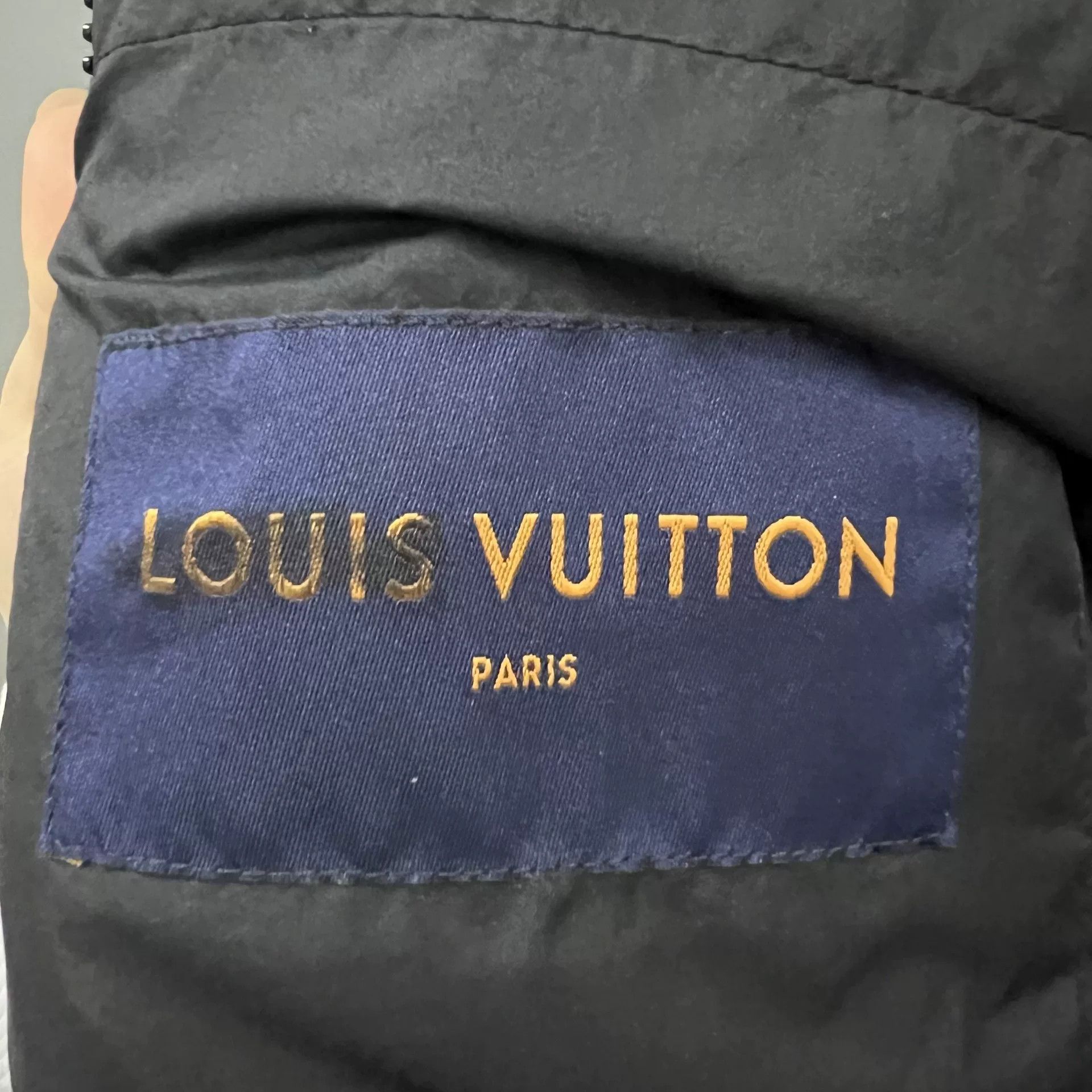 Louis Vuitton Louis Vuitton Fleece Panel Hooded Jacket Size 50 Size US M / EU 48-50 / 2 - 5 Thumbnail