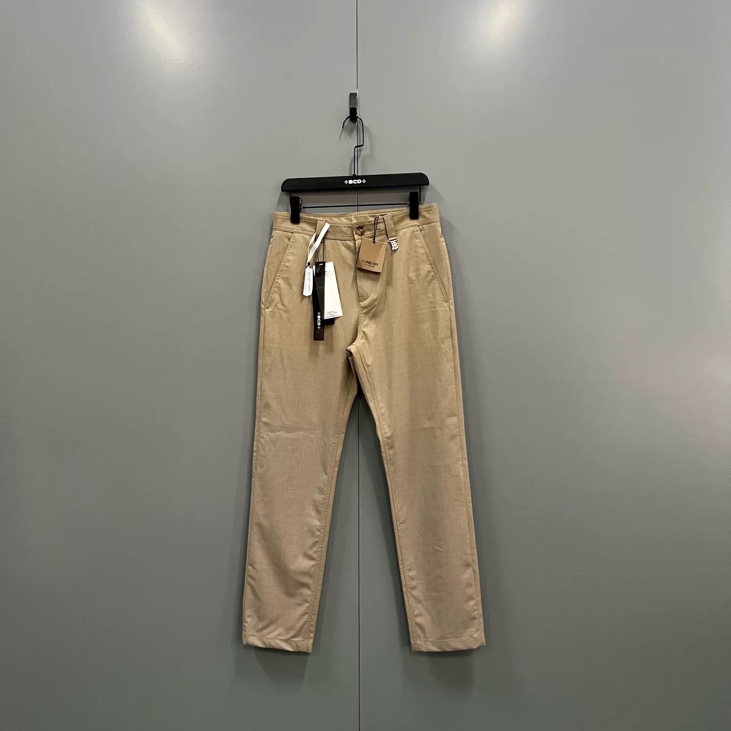 Burberry Burberry TB Logo Wool Trousers EU 44 Size US 28 / EU 44 - 2 Thumbnail