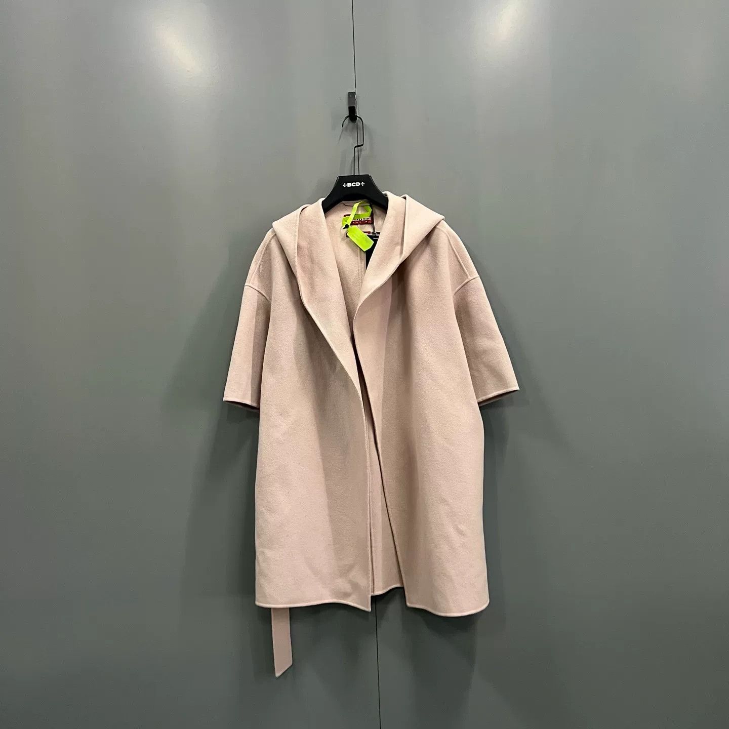 Max Mara MaxMara Studio Pink Wool Cashmere Hooded Coat IT 38 Size XS / US 0-2 / IT 36-38 - 2 Thumbnail