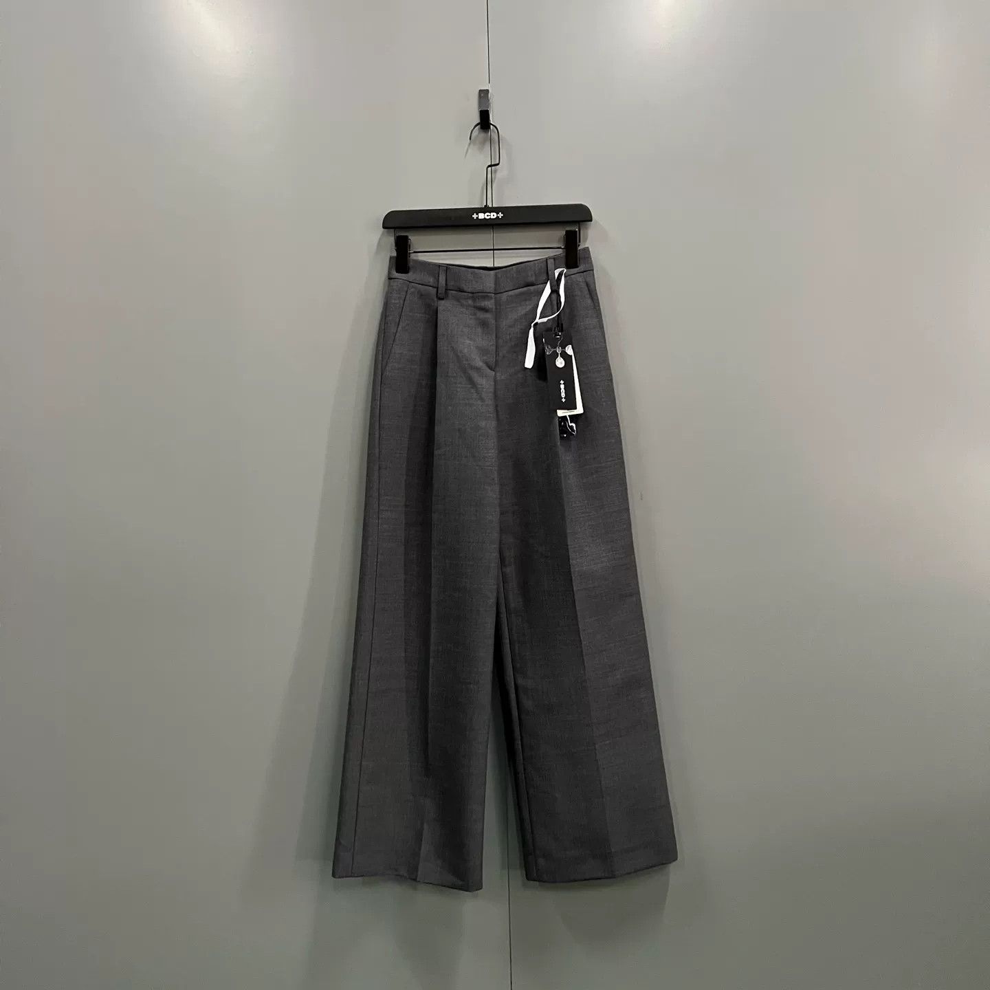 Burberry Burberry Charcoal 100% Wool Trousers IT 40 Size 27" / US 4 / IT 40 - 2 Thumbnail