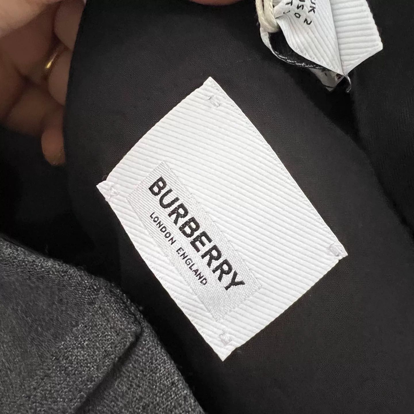 Burberry Burberry Charcoal 100% Wool Trousers IT 40 Size 27" / US 4 / IT 40 - 4 Thumbnail