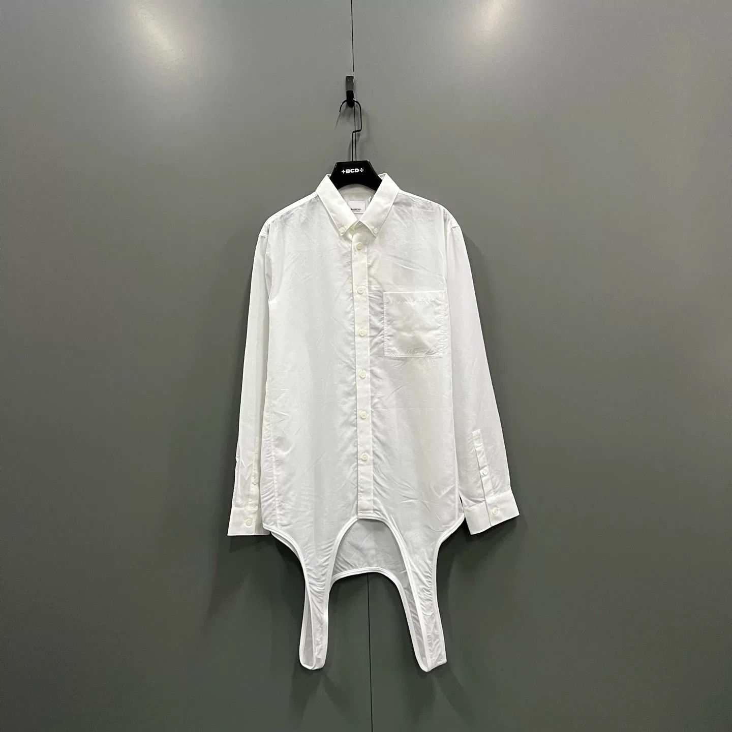 Burberry Burberry Cutout Hem Lyocell Shirt S Size US S / EU 44-46 / 1 - 2 Thumbnail