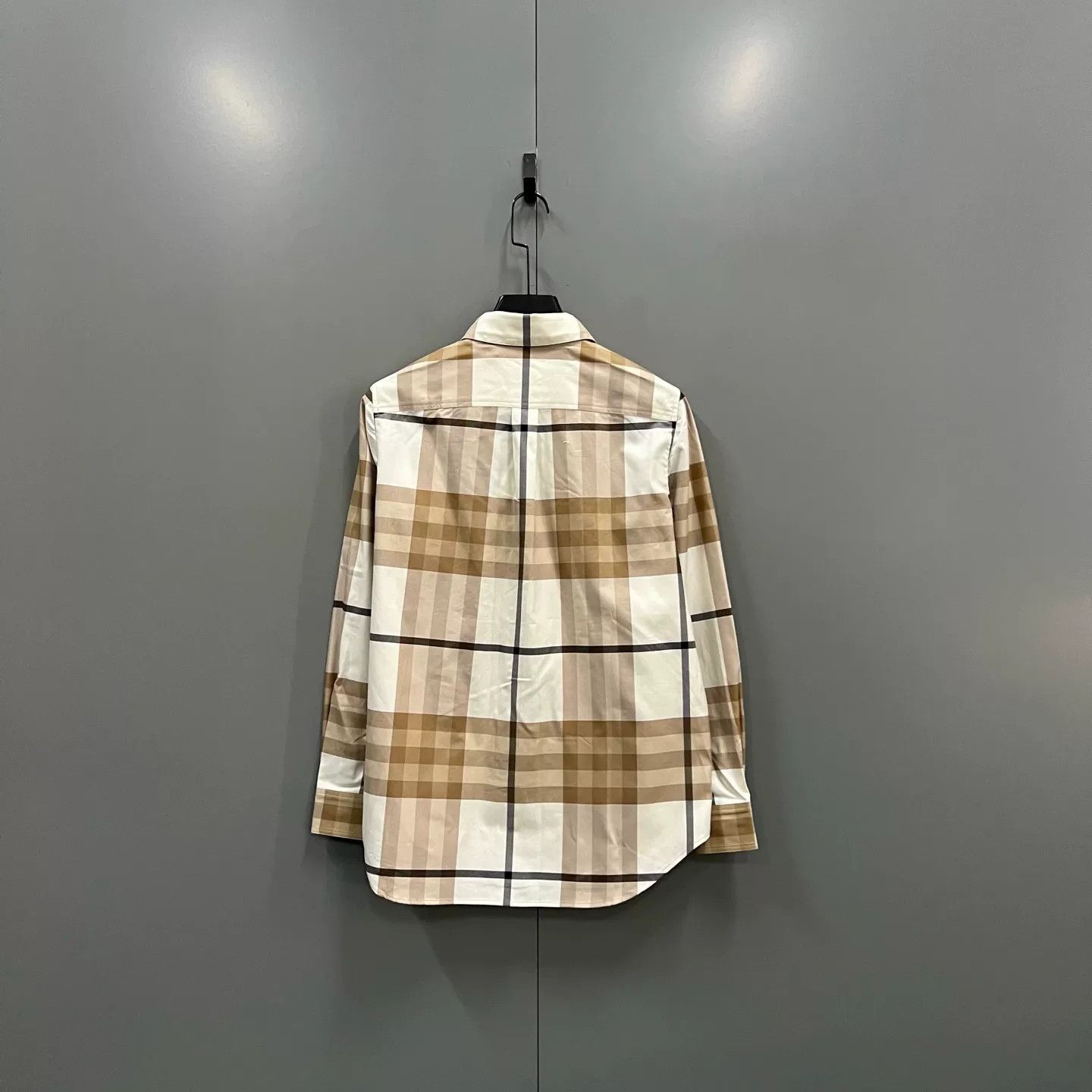 Burberry Burberry Check Print Long Sleeve Shirt Size 38 Size US S / EU 44-46 / 1 - 3 Thumbnail