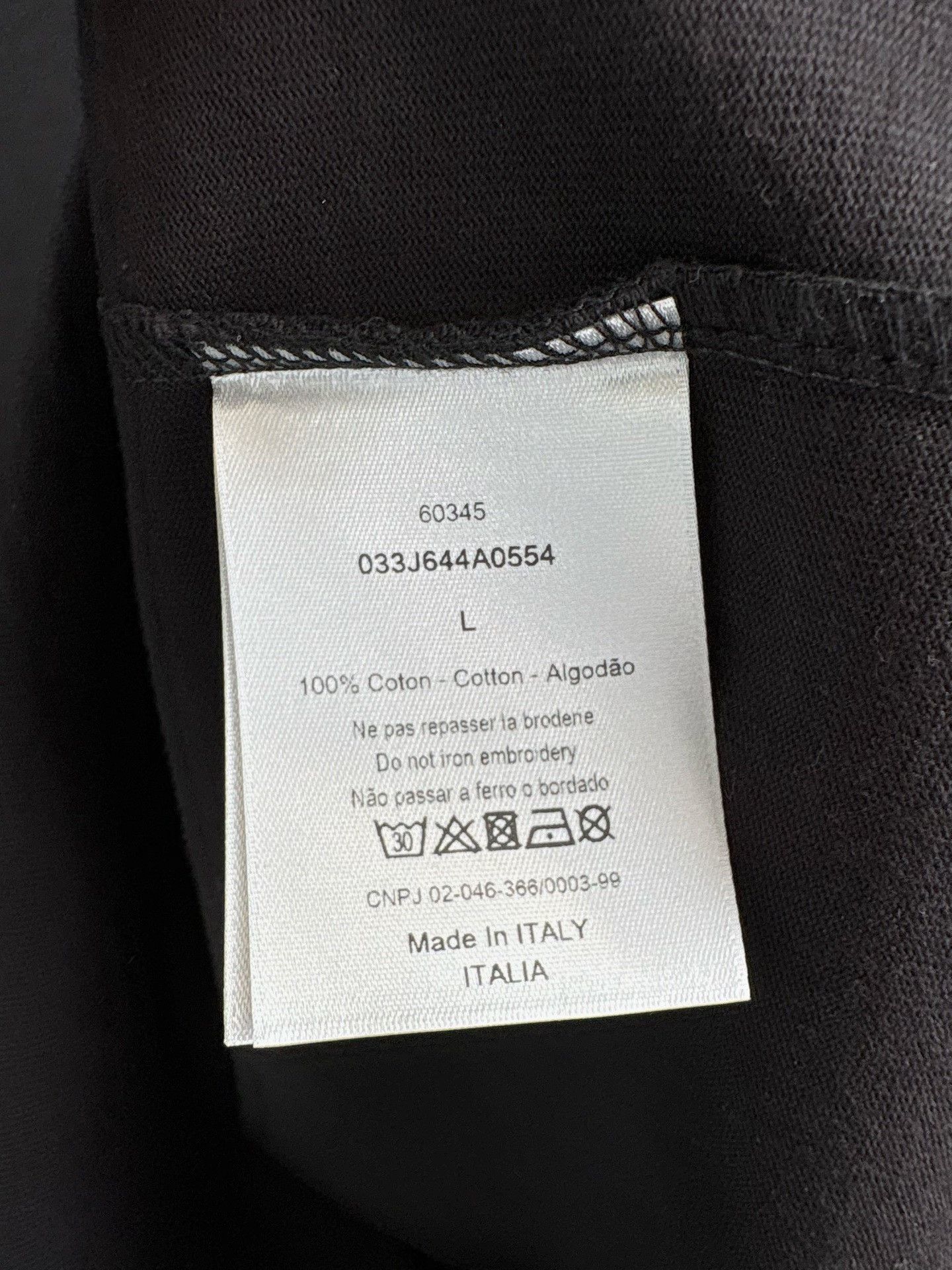Dior Dior x Stussy Bee Embroidery Pocket T-Shirt L Size US L / EU 52-54 / 3 - 6 Thumbnail