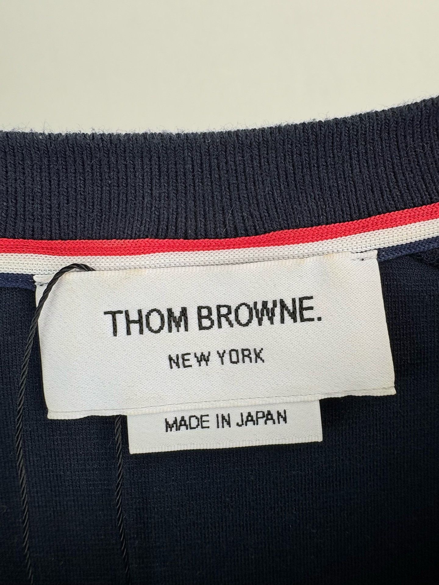 Thom Browne Thom Browne Navy 4-Bar Short Sleeve T-Shirt 5 Size US XXL / EU 58 / 5 - 5 Thumbnail