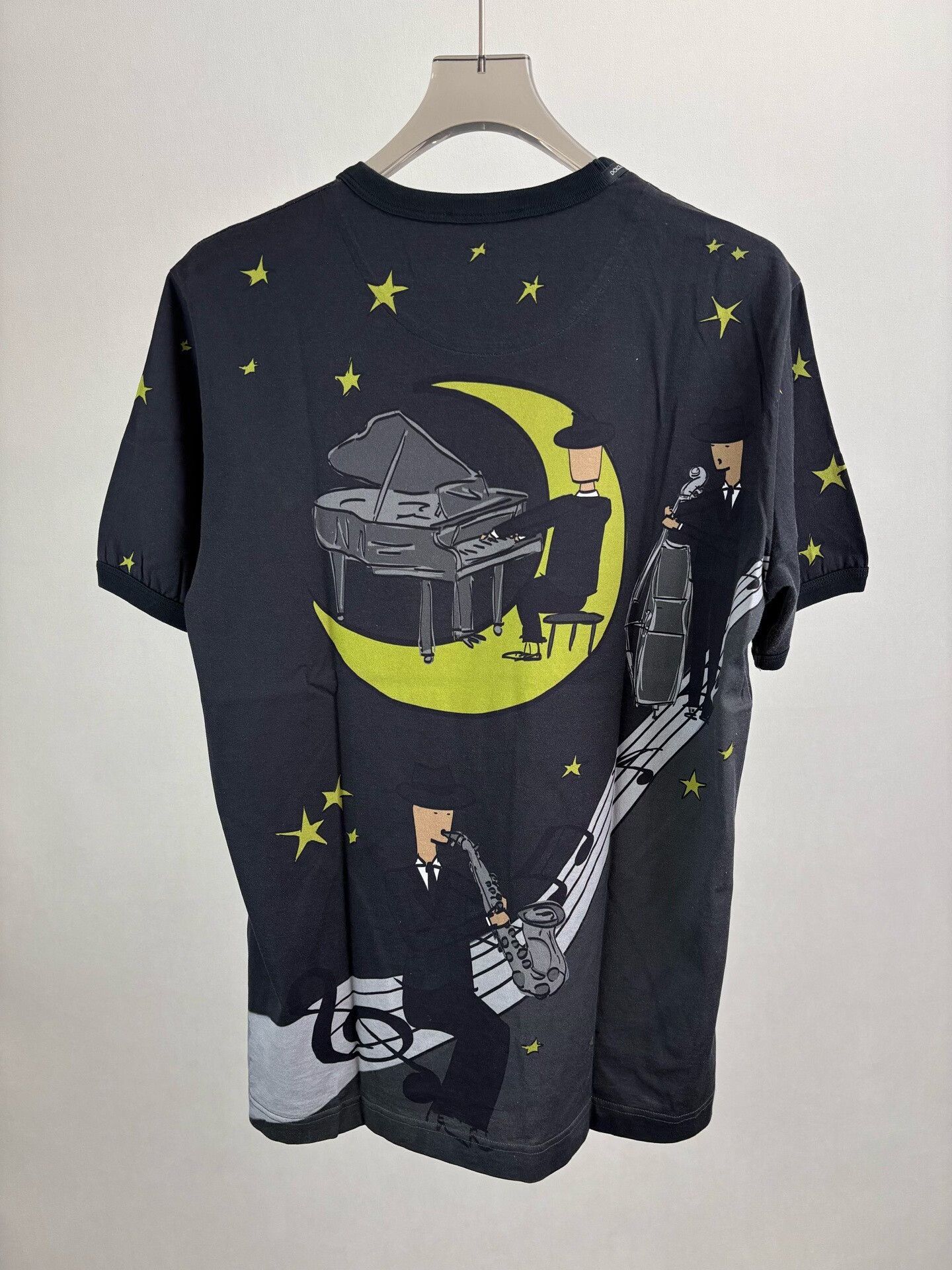 Dolce & Gabbana Dolce & Gabbana Jazz Music Graphic T-Shirt Size 56 Size US XL / EU 56 / 4 - 3 Thumbnail