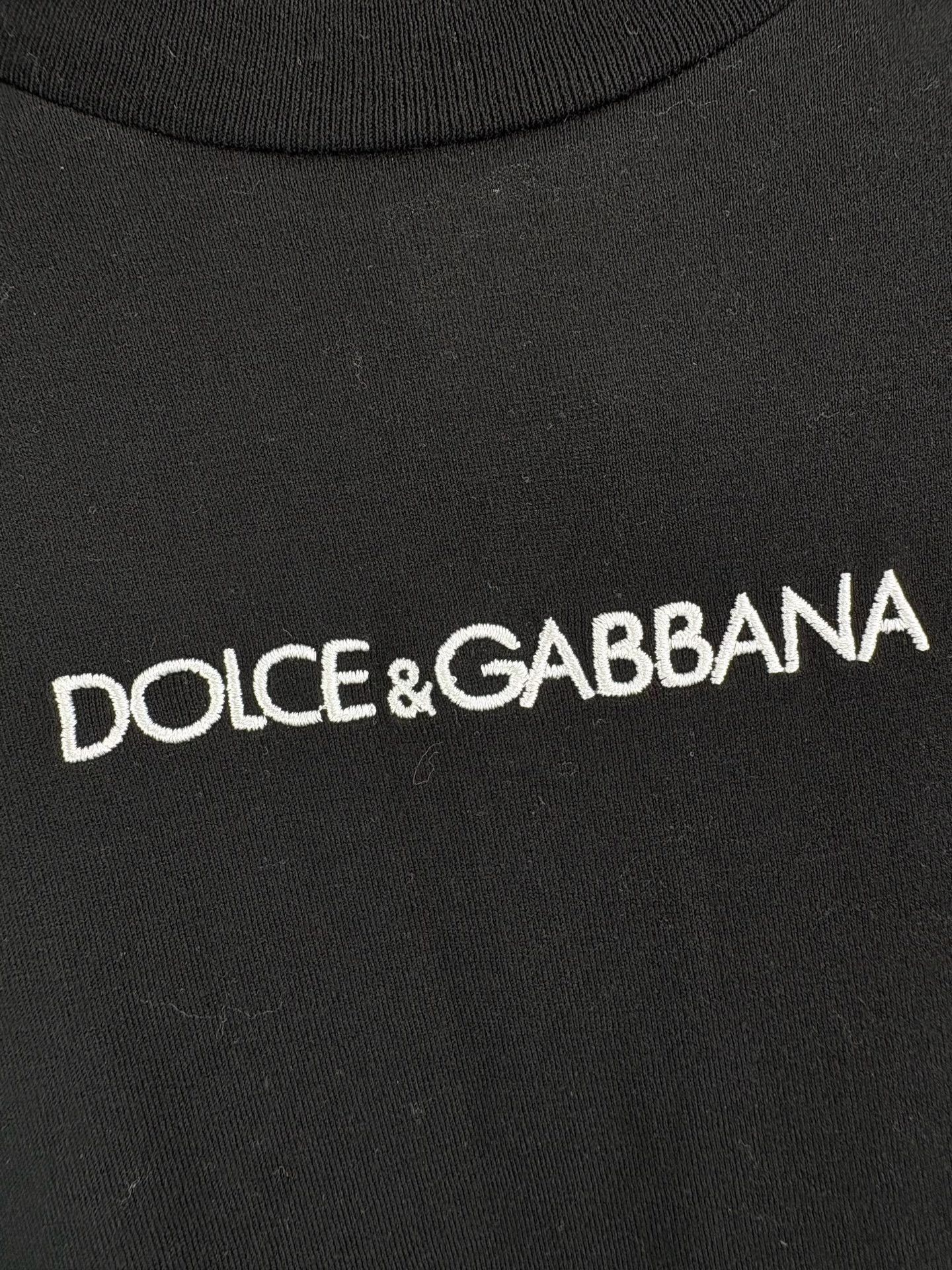 Dolce & Gabbana Dolce & Gabbana Embroidered Logo Long Sleeve T-Shirt 54 Size US L / EU 52-54 / 3 - 4 Thumbnail