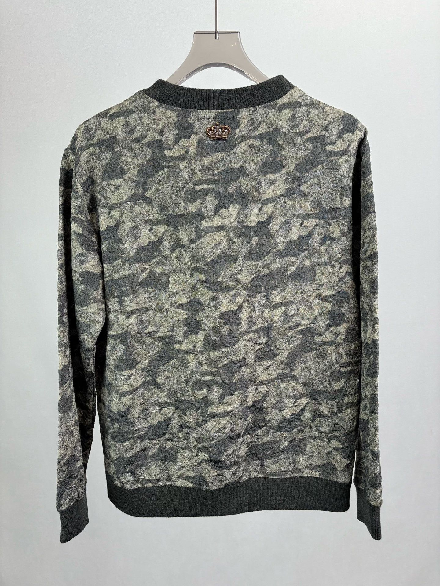 Dolce & Gabbana Dolce & Gabbana Embroidered Camo Sweatshirt 46 Size US S / EU 44-46 / 1 - 3 Thumbnail