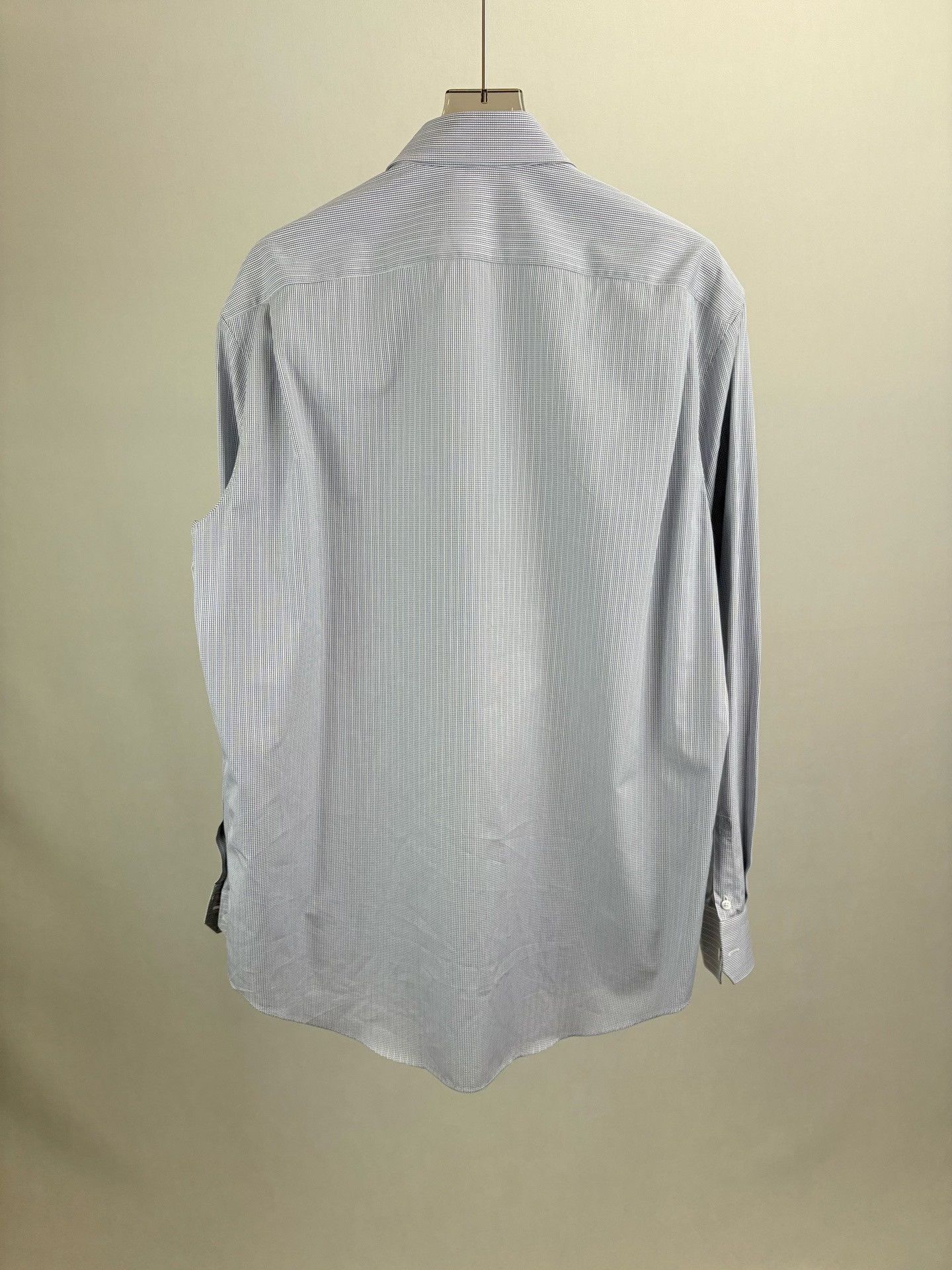 Louis Vuitton Louis Vuitton Blue Striped Shirt Size 43 Size US L / EU 52-54 / 3 - 3 Thumbnail