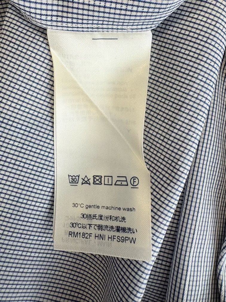 Louis Vuitton Louis Vuitton Blue Striped Shirt Size 43 Size US L / EU 52-54 / 3 - 5 Thumbnail