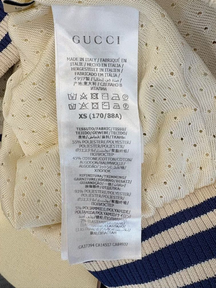 Gucci Gucci Web Stripe Track Jacket Size XS Size US XS / EU 42 / 0 - 6 Thumbnail