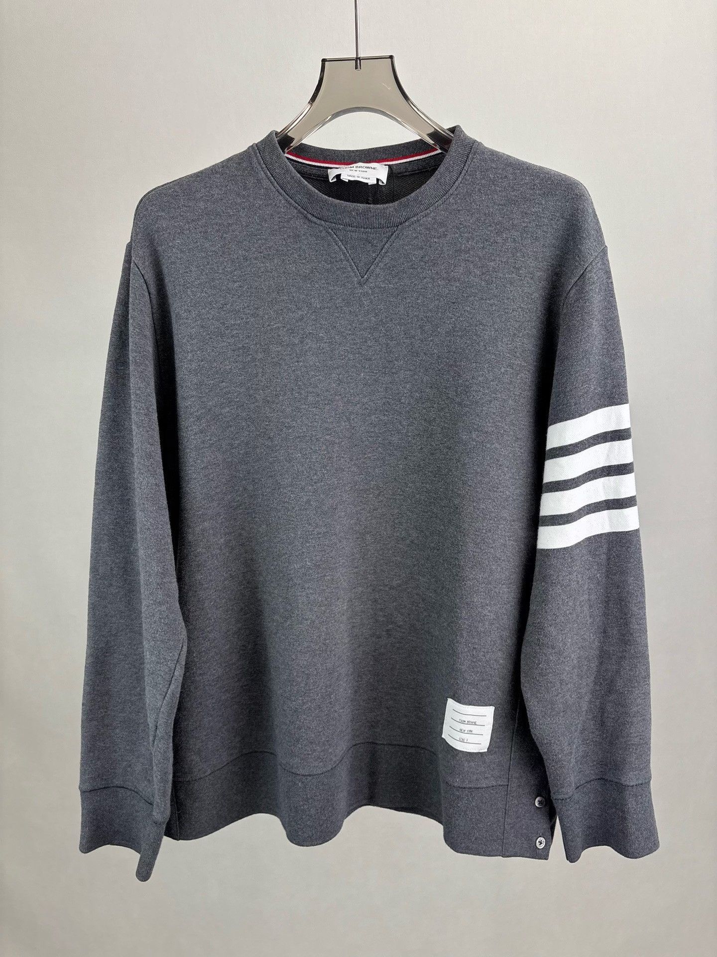 Thom Browne Thom Browne 4-Bar Stripe Sweatshirt Size 7 Size US XXL / EU 58 / 5 - 2 Thumbnail