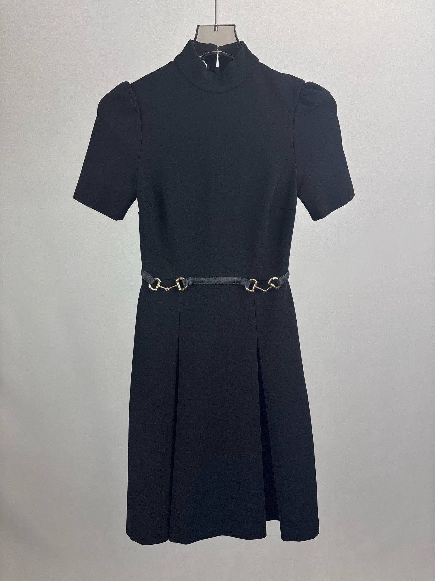 Gucci Gucci Belted Horsebit Mini Dress XS Size XS / US 0-2 / IT 36-38 - 2 Thumbnail