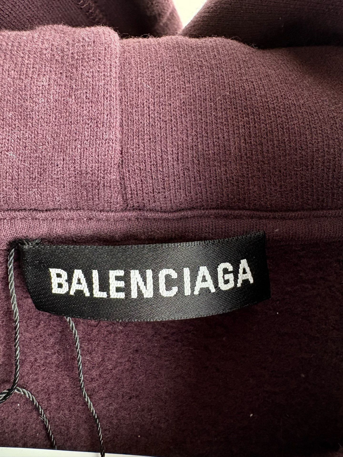 Balenciaga Balenciaga Purple Logo Hoodie XXL Size US XXL / EU 58 / 5 - 5 Thumbnail