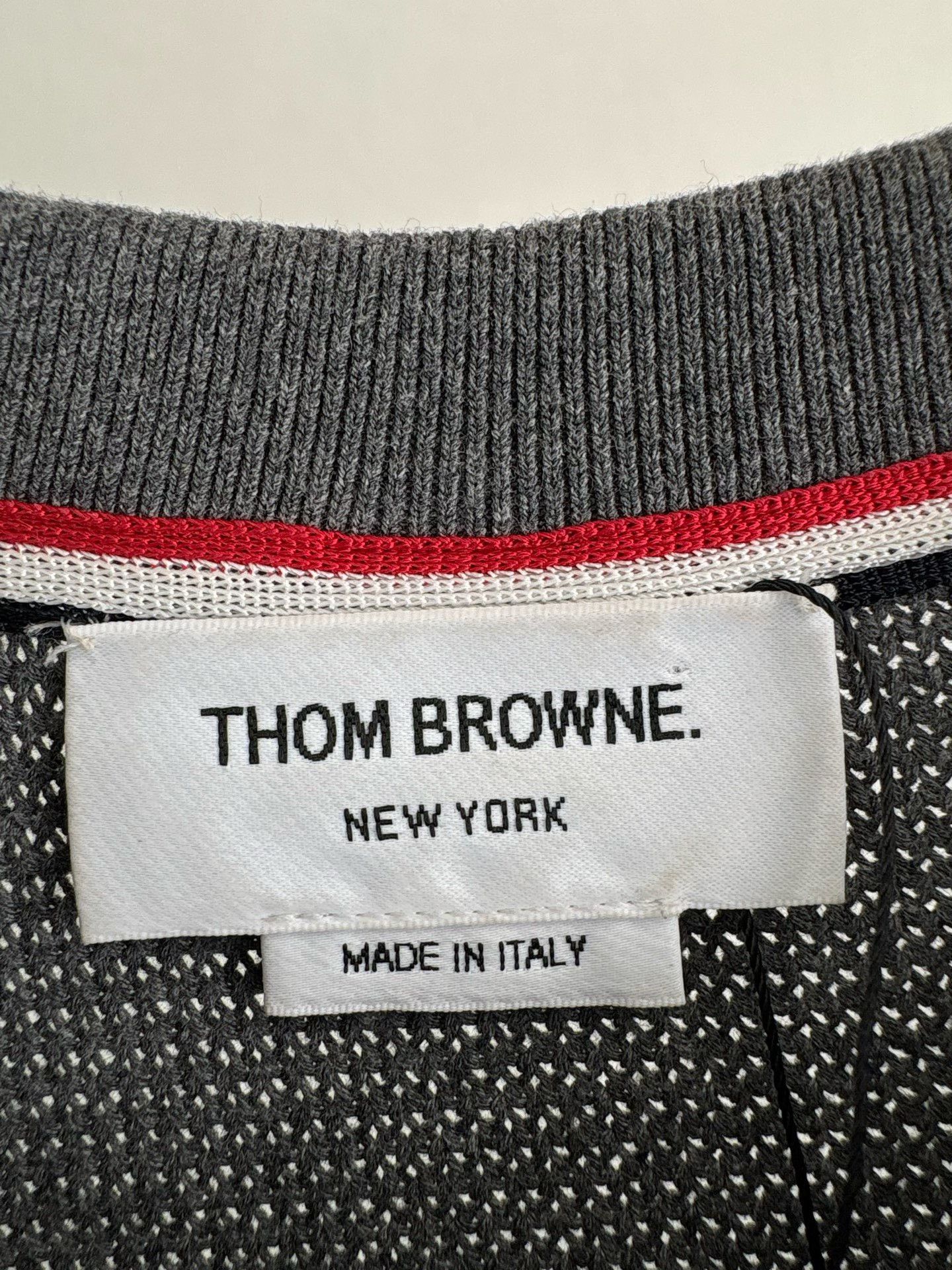 Thom Browne Thom Browne Waffle Knit 4-Bar Sweater Size 3 Size US L / EU 52-54 / 3 - 5 Thumbnail